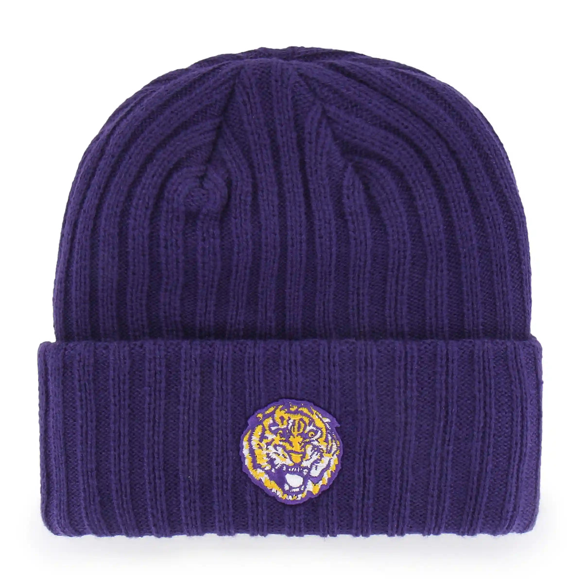 Louisiana State Tigers LSU Vintage Ribbed Snowdrift '47 Cuff Knit
