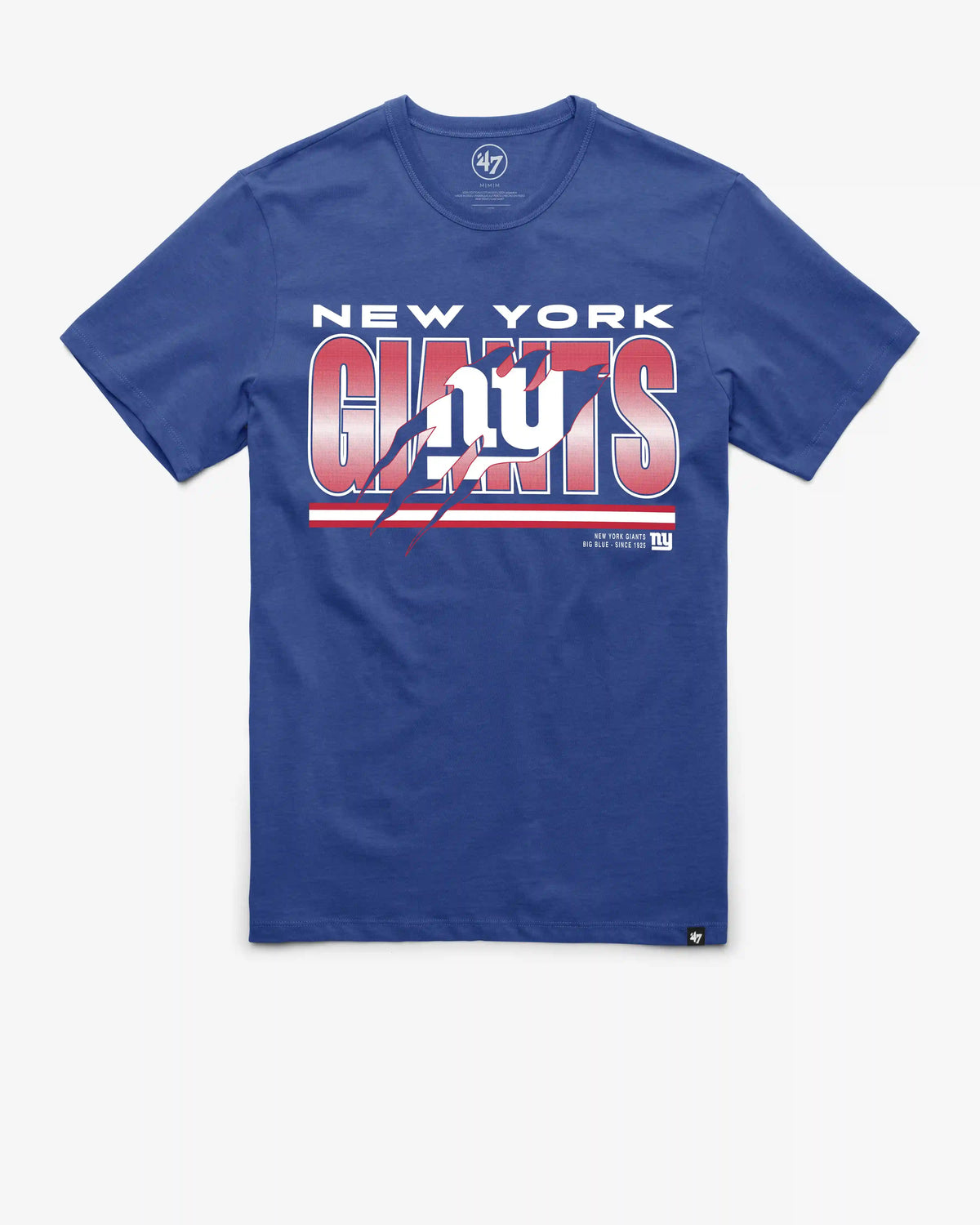NEW YORK GIANTS TEAM THUNDER RIP '47 FRANKLIN TEE