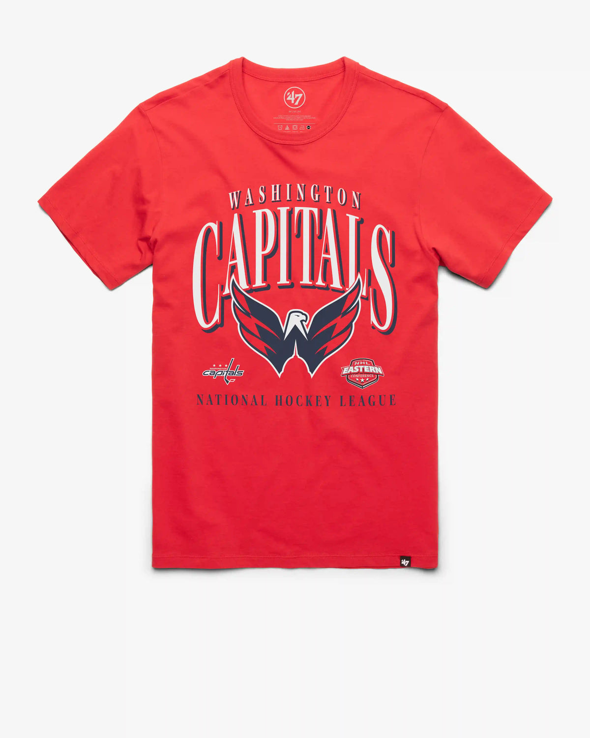 WASHINGTON CAPITALS CREASE '47 FRANKLIN TEE