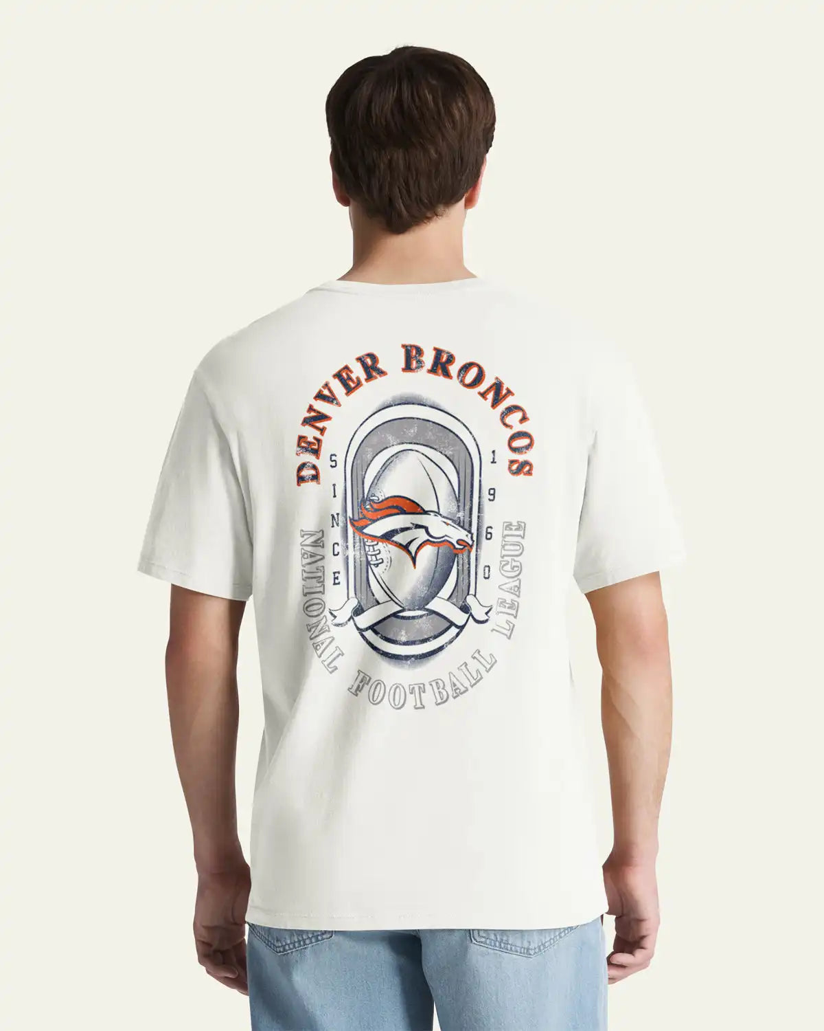 DENVER BRONCOS OVAL SPORT BACKER '47 EVERYDAY TEE
