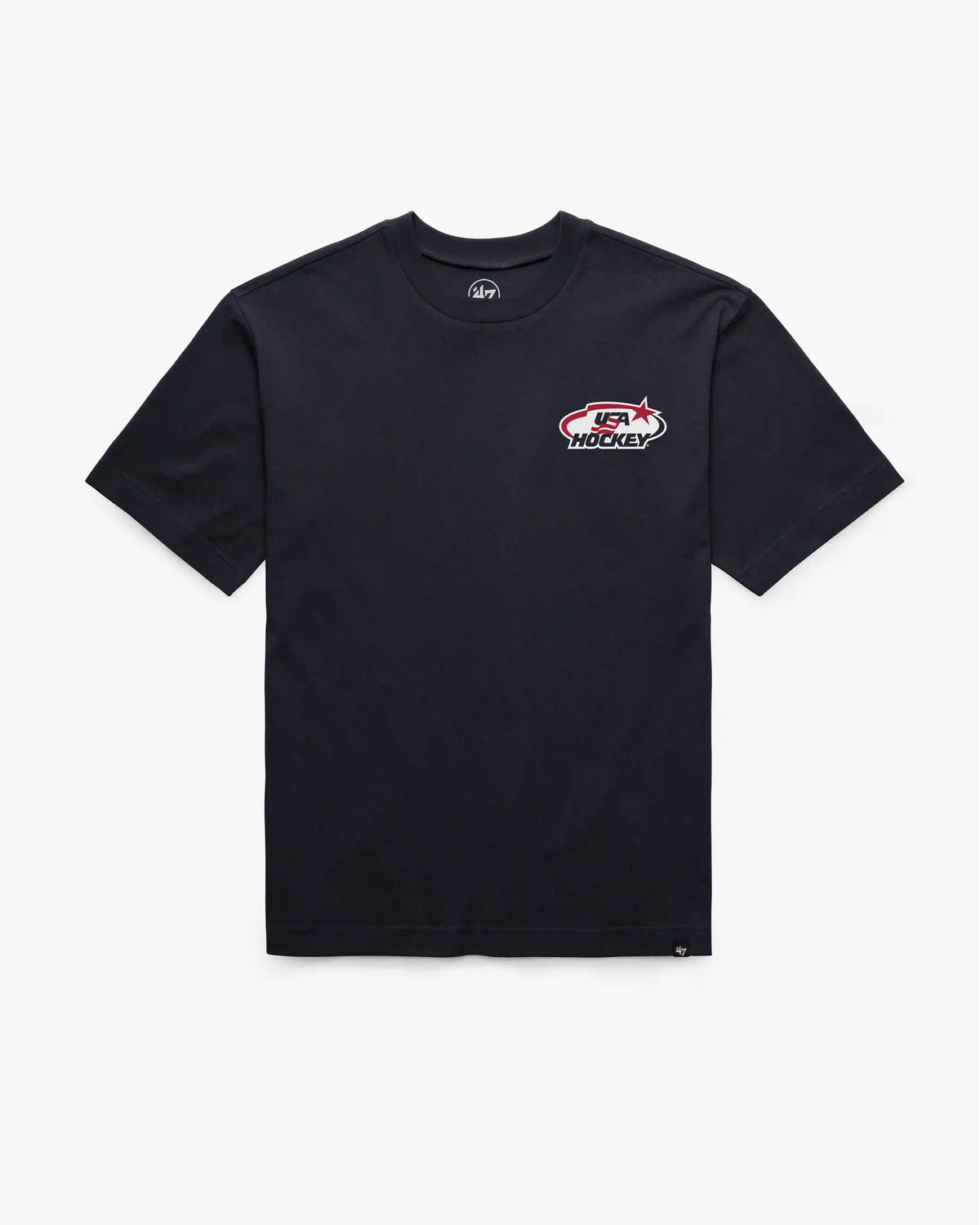USA HOCKEY VINTAGE HISTORY LOCK '47 FOUNDATION TEE