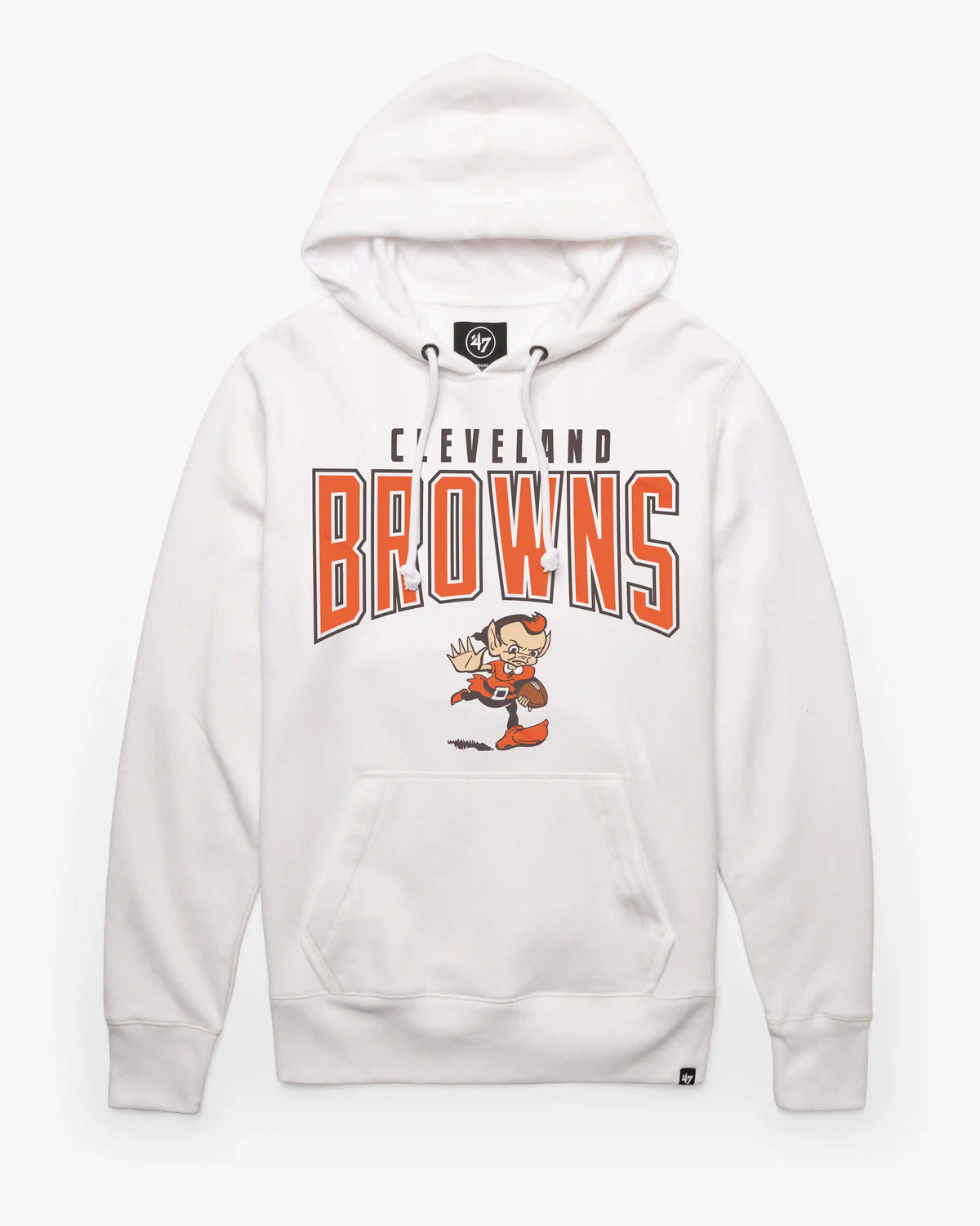 CLEVELAND BROWNS HISTORIC TEAM ELEMENTS '47 ARCH HEADLINE HOOD