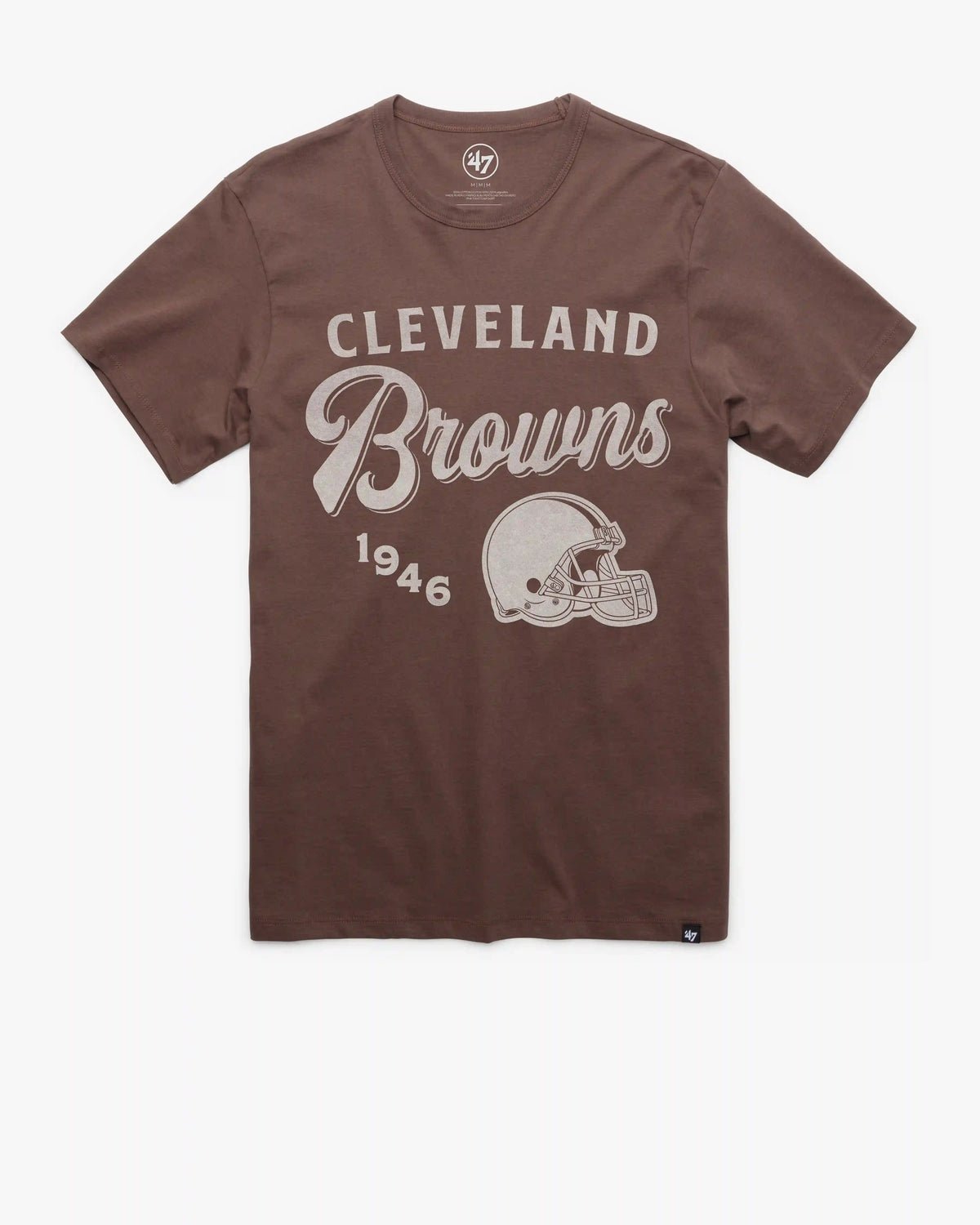 CLEVELAND BROWNS SCRIPT '47 FRANKLIN TEE