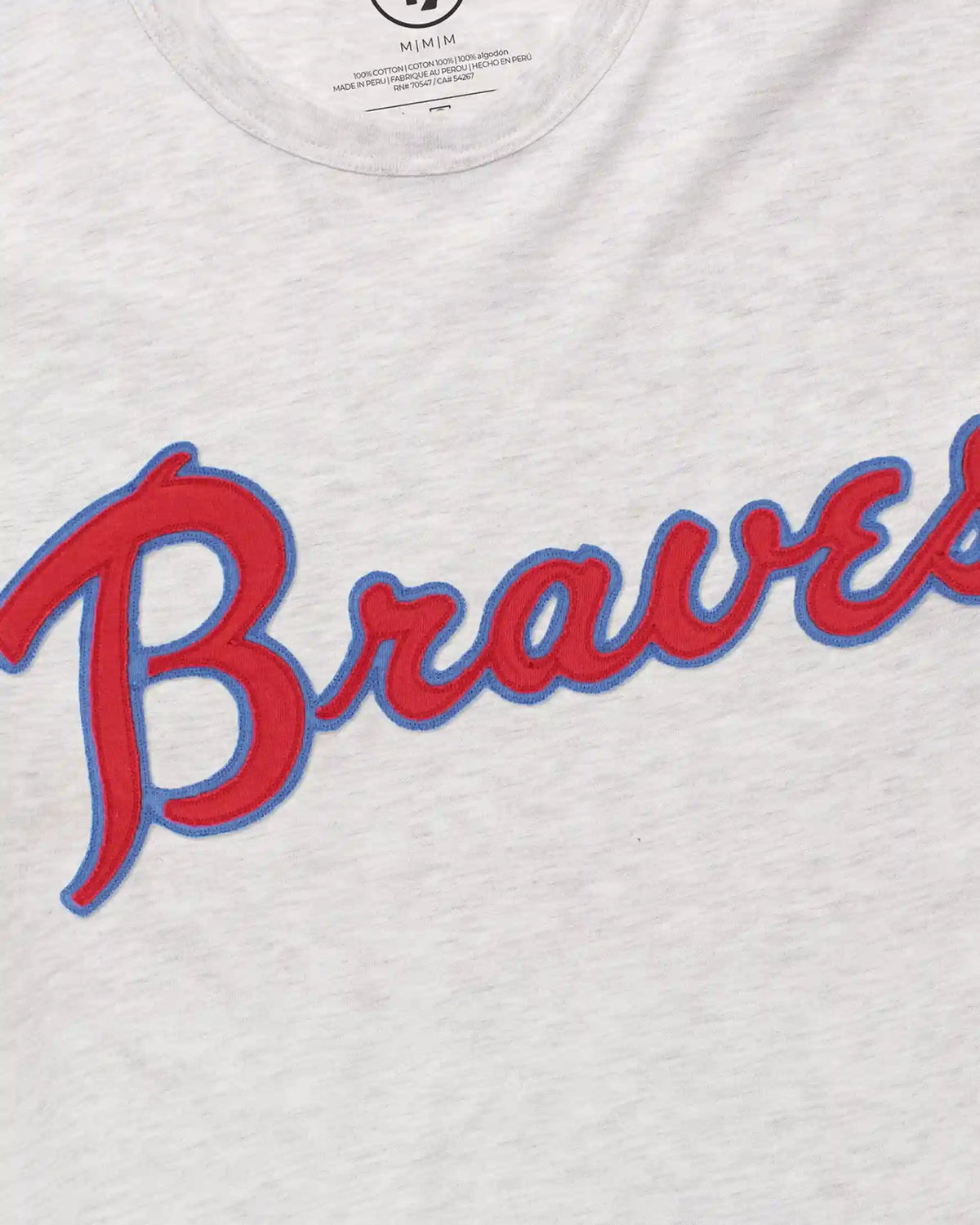 ATLANTA BRAVES COOPERSTOWN FRANKLIN '47 FIELDHOUSE TEE