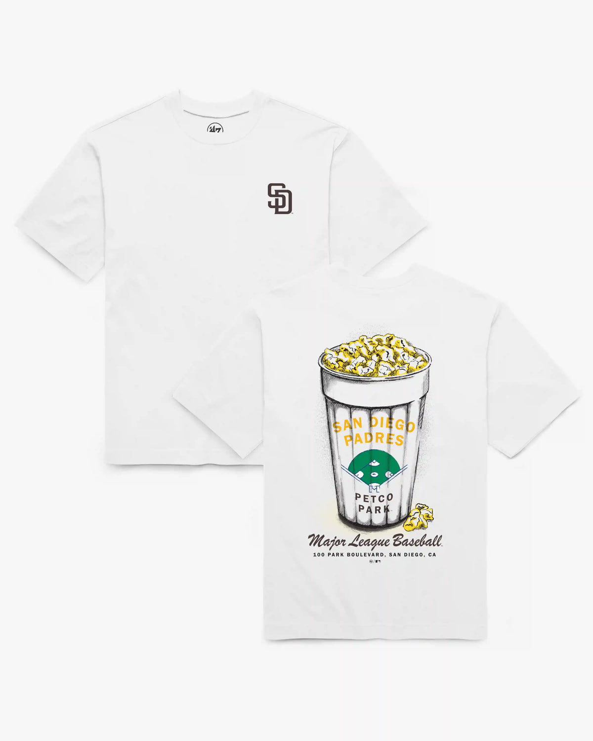 SAN DIEGO PADRES SNACK STAND '47 FOUNDATION TEE