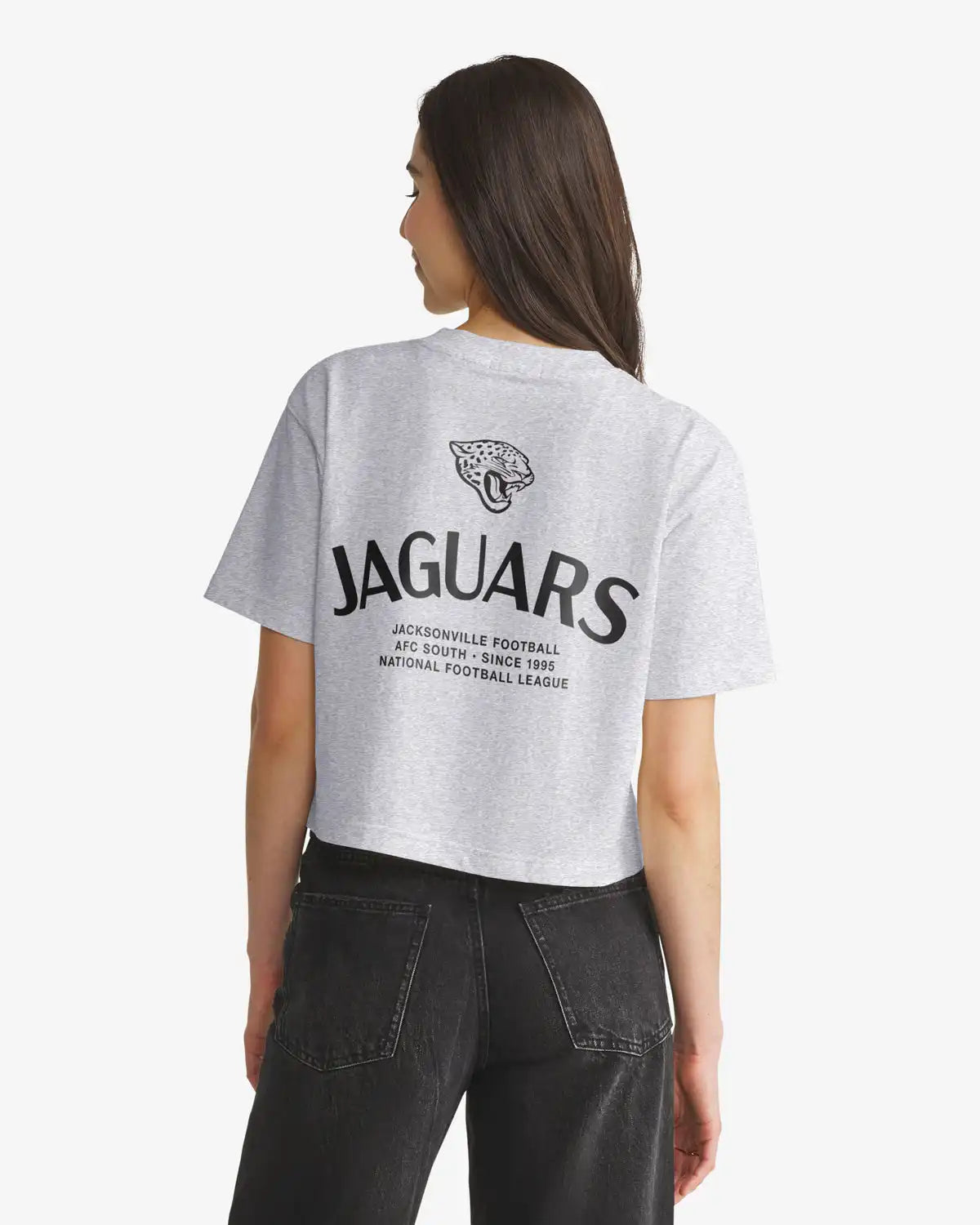 JACKSONVILLE JAGUARS HADRIAN '47 FOUNDATION CROP TEE WOMENS