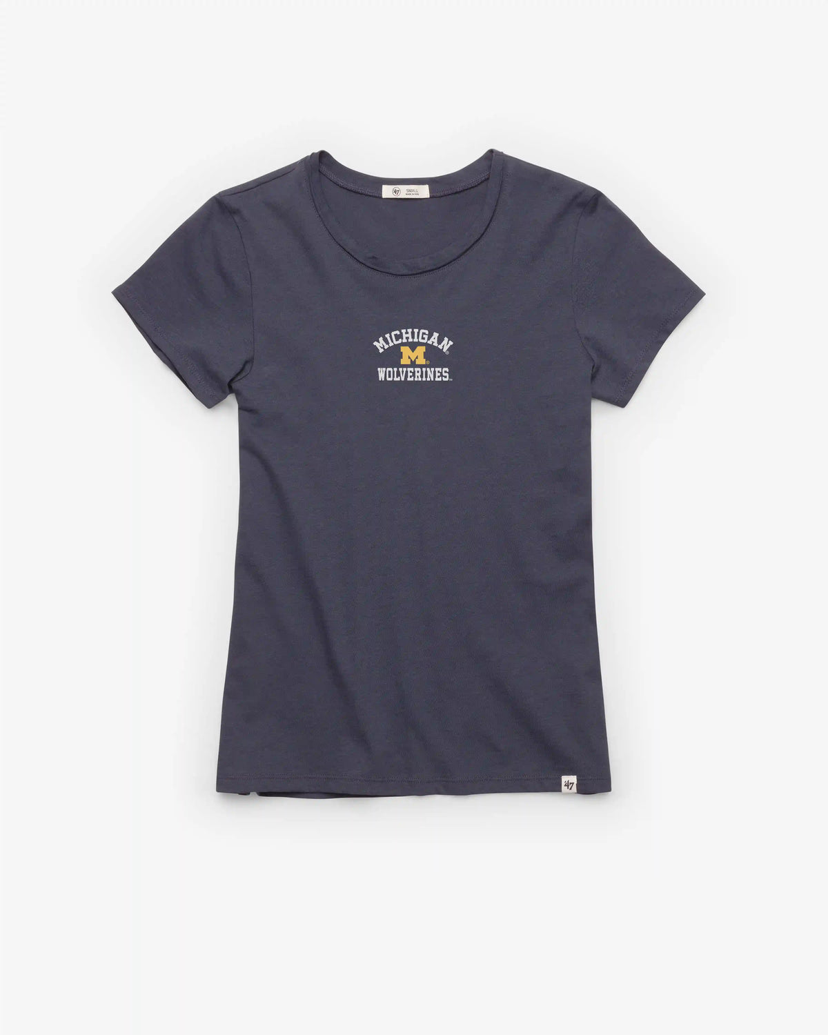 MICHIGAN WOLVERINES SPIRITED ARCH '47 WOMEN'S FRANKIE TEE
