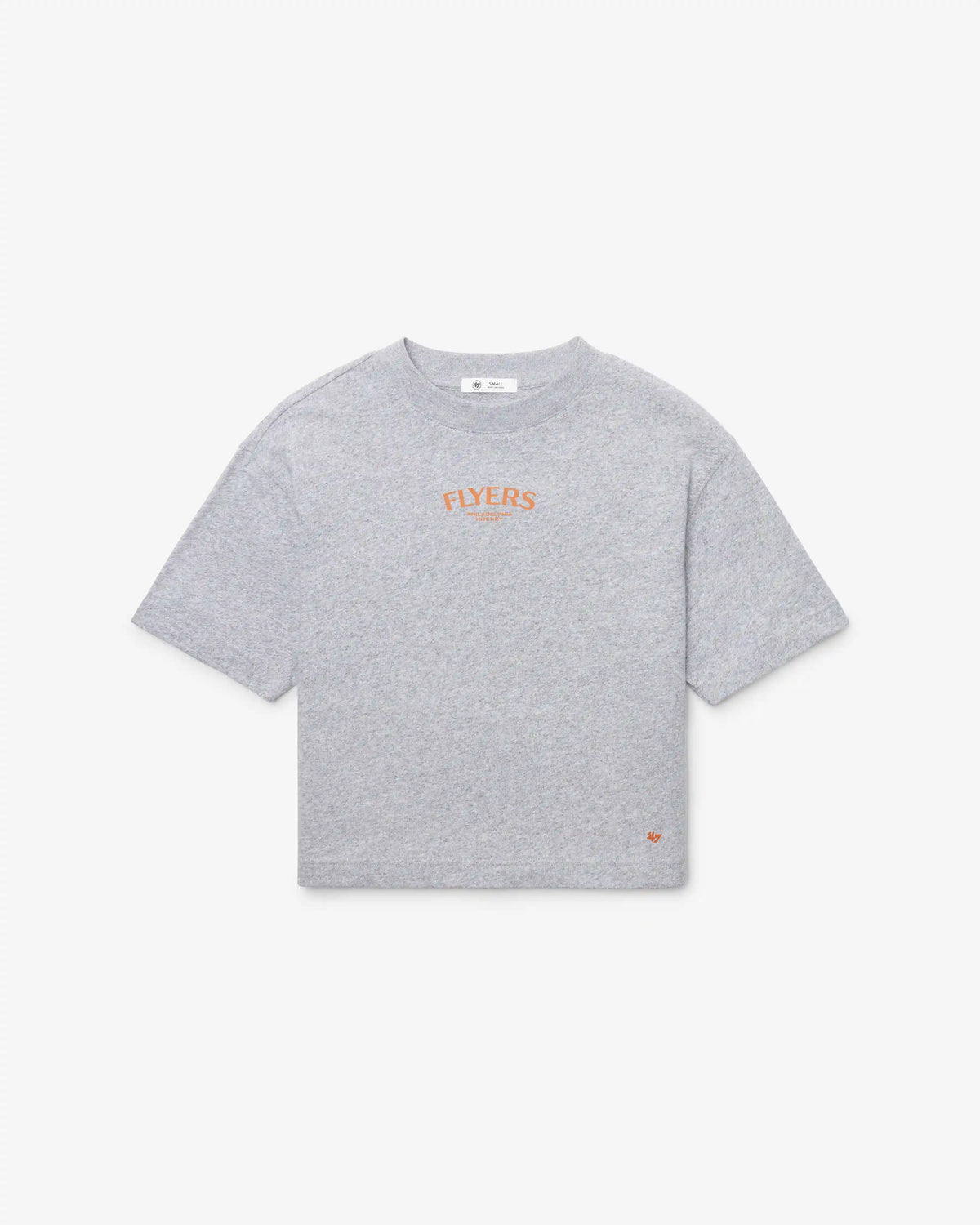 PHILADELPHIA FLYERS HADRIAN '47 FOUNDATION CROP TEE WOMENS