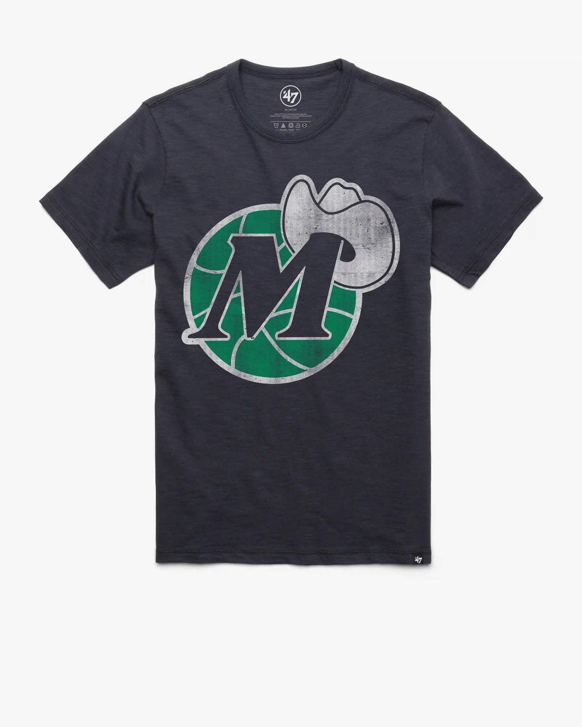 DALLAS MAVERICKS HARDWOOD CLASSICS GRIT '47 SCRUM TEE