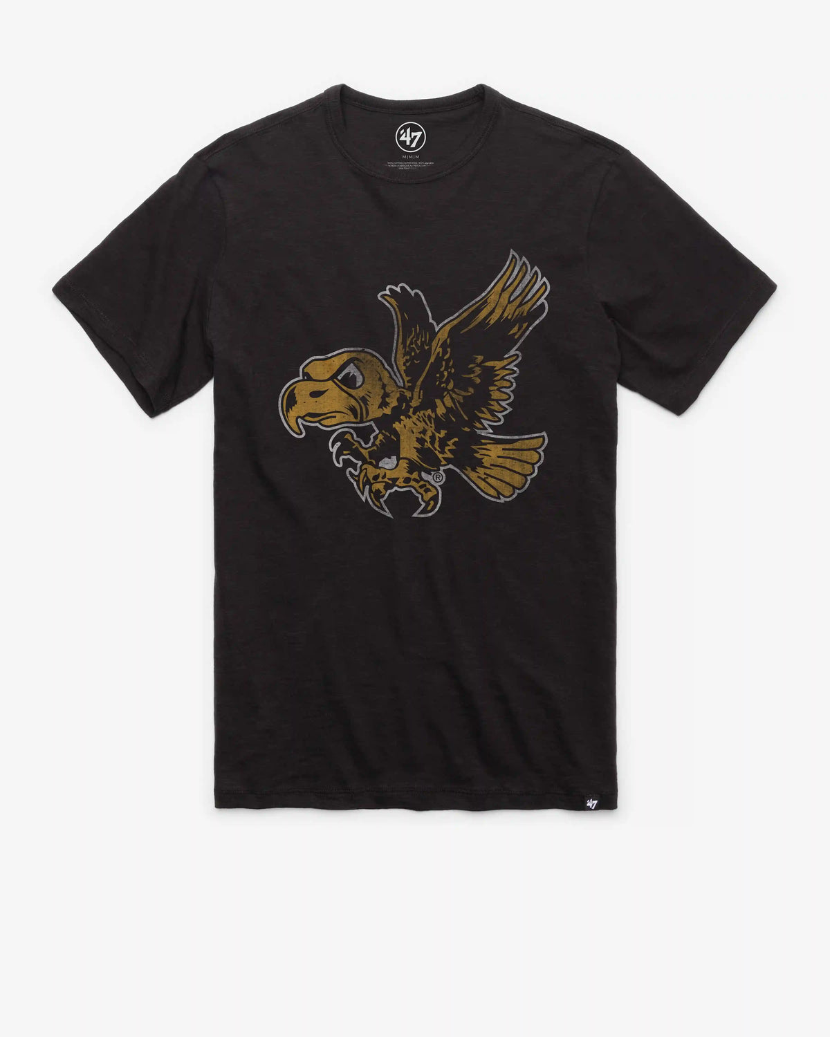 IOWA HAWKEYES VINTAGE GRIT '47 SCRUM TEE
