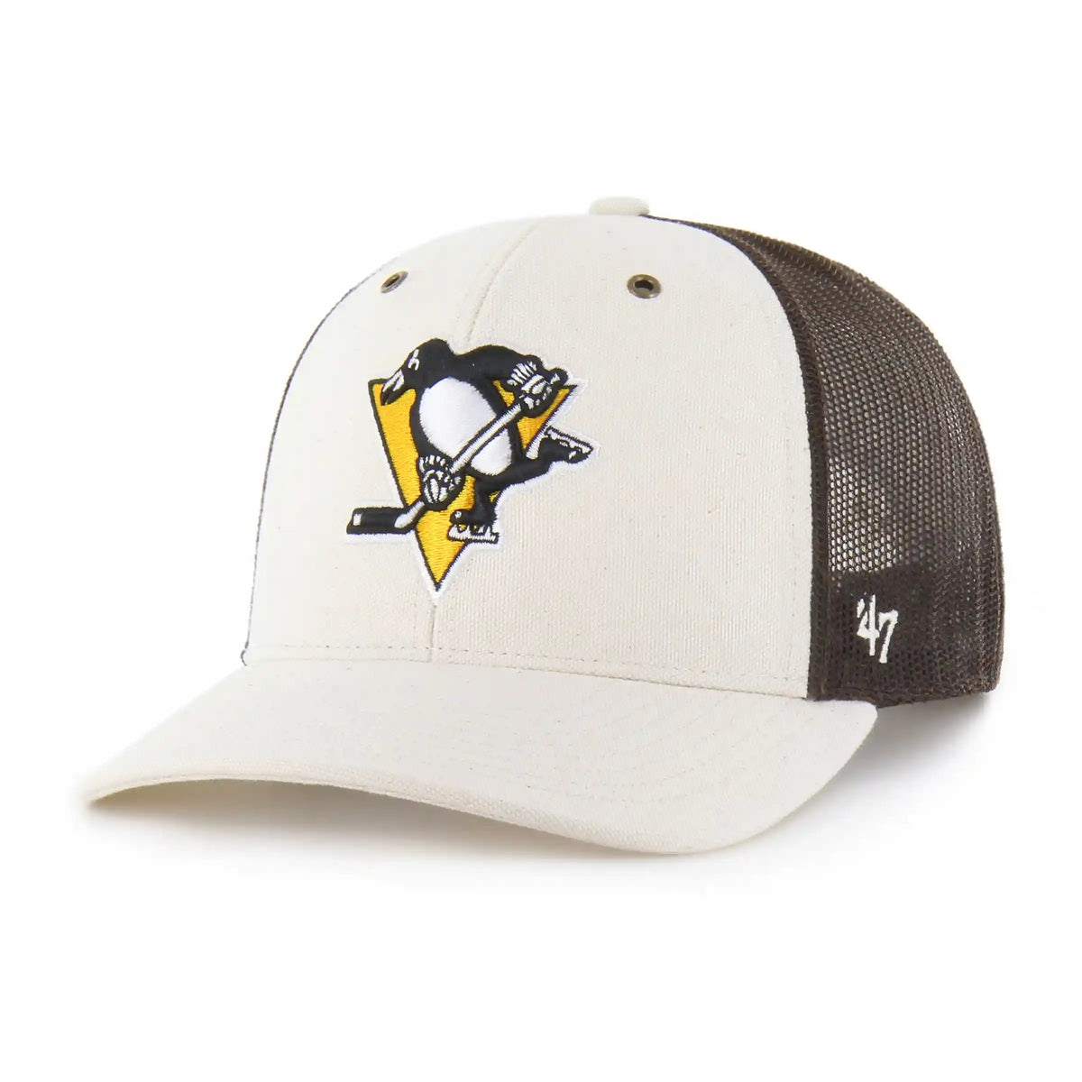 Pittsburgh Penguins Carhartt Undyed '47 Trucker