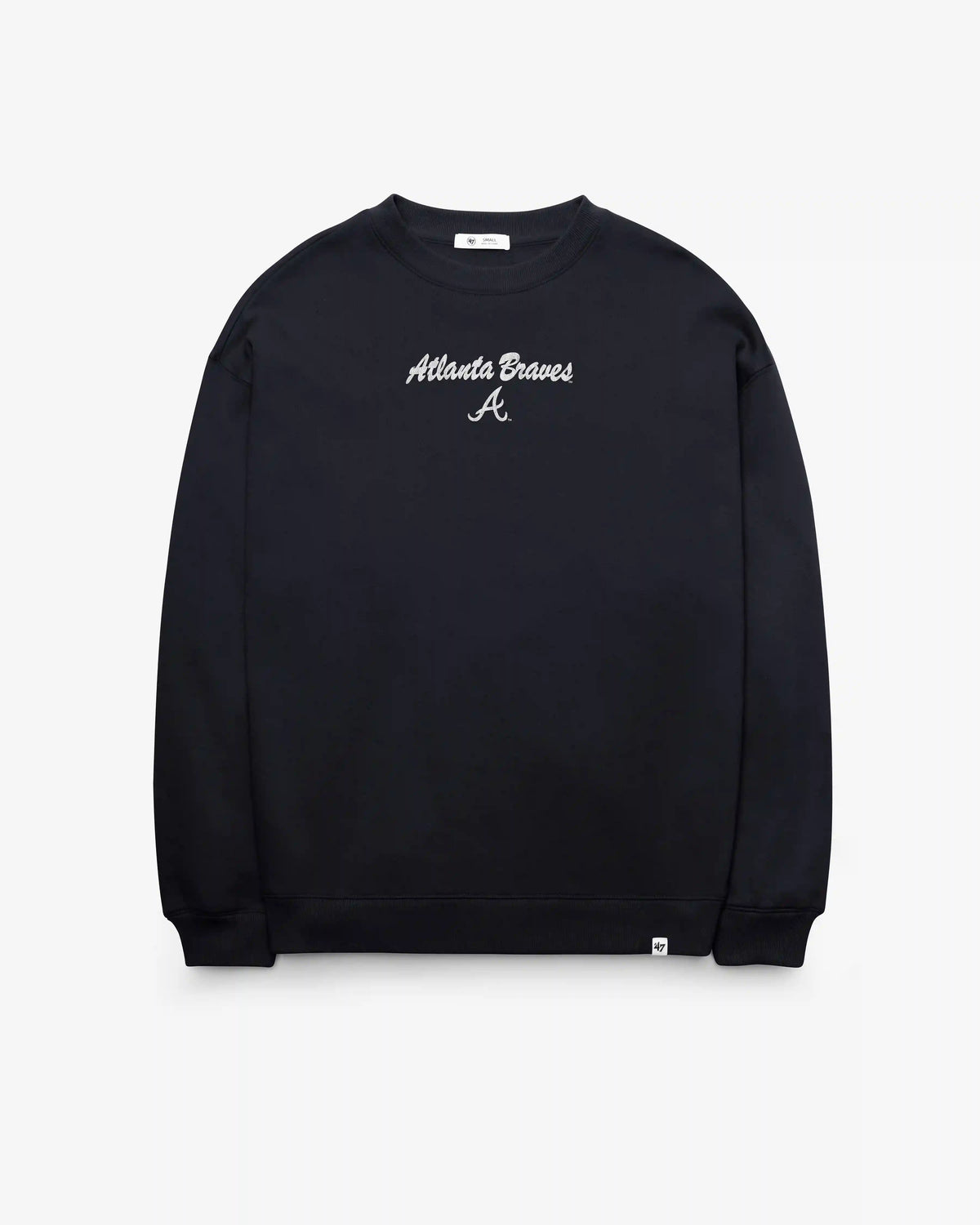ATLANTA BRAVES FAN FUEL '47 OVERSIZED CREW WOMEN