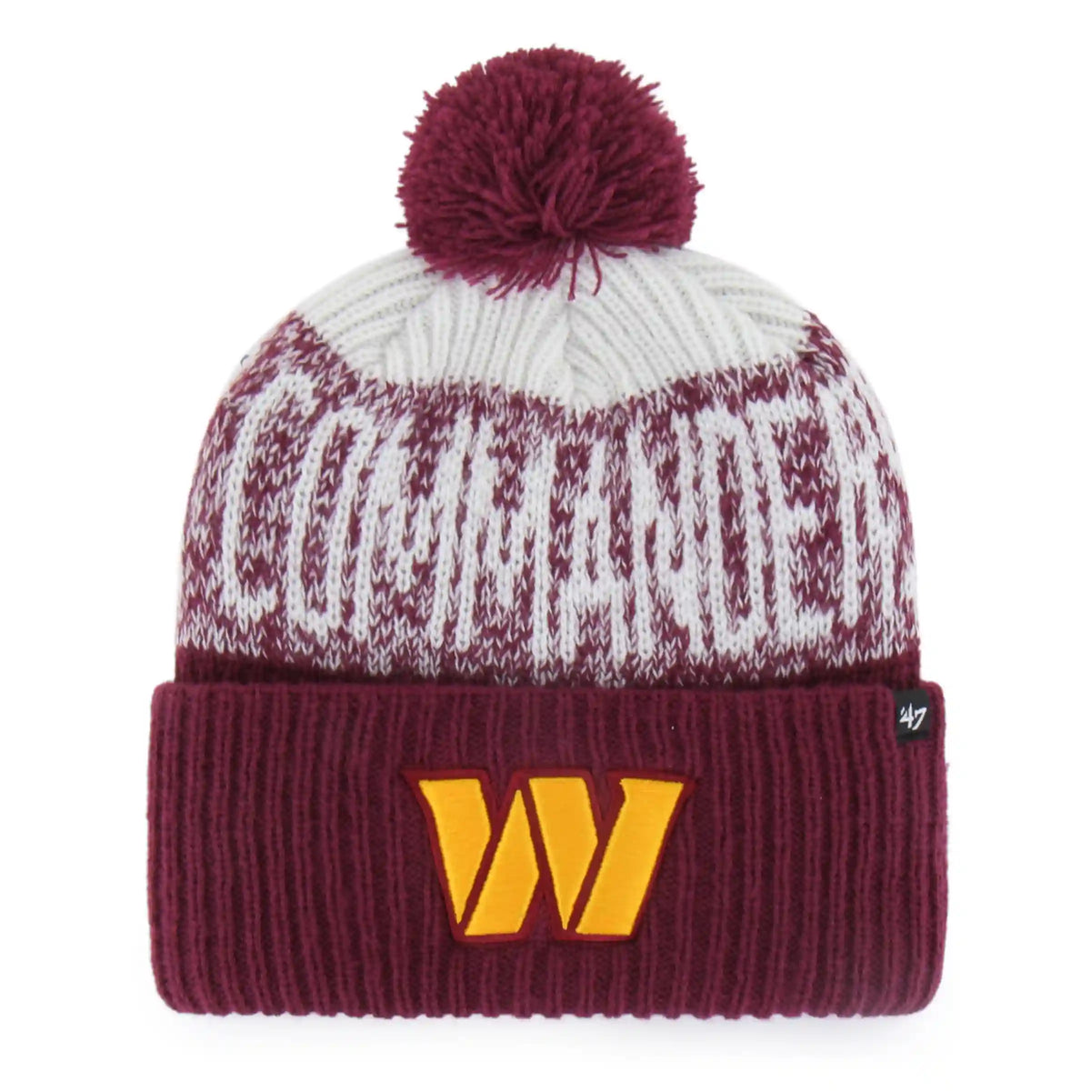 Washington Commanders Bone Chill '47 Cuff Knit