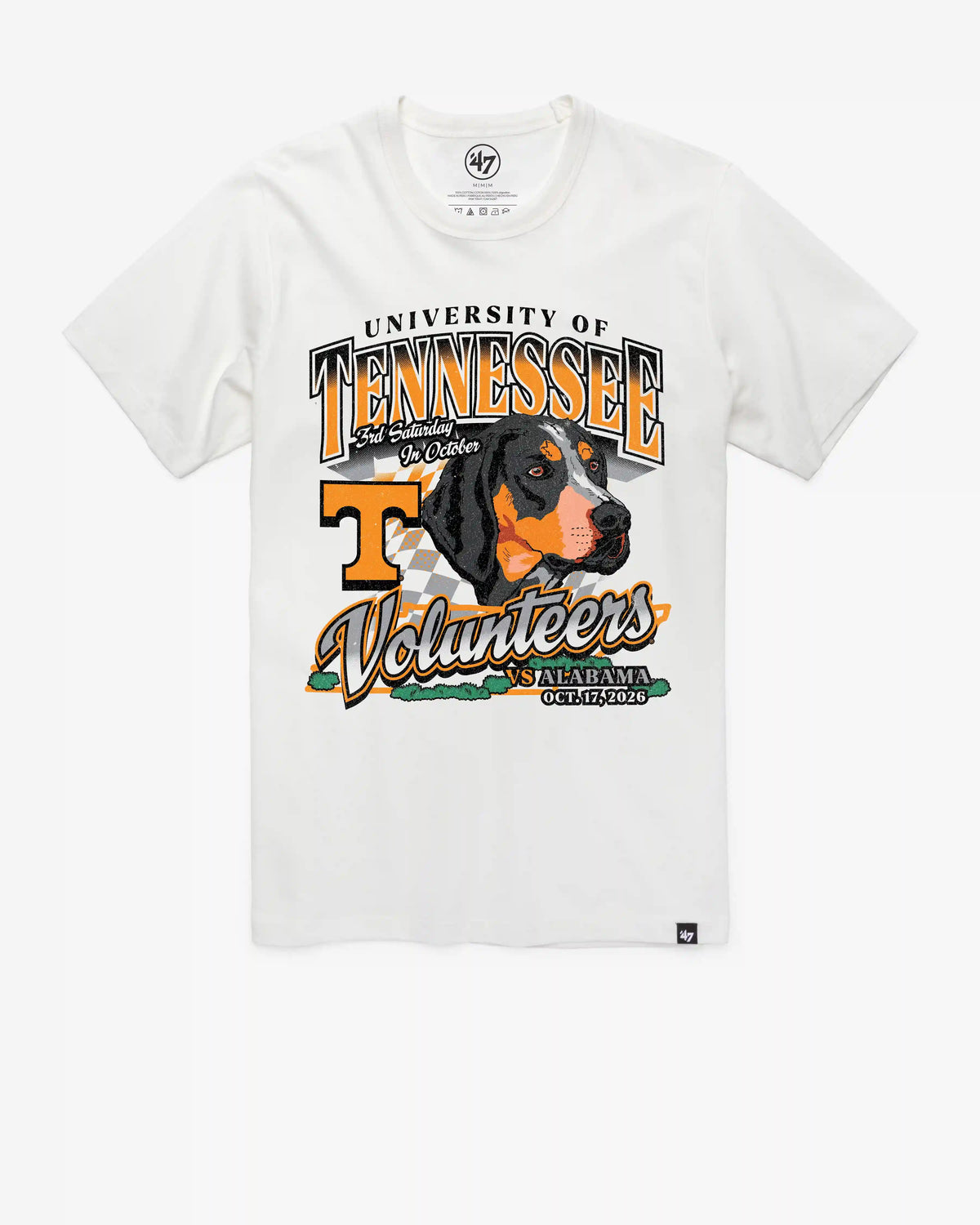 ALABAMA CRIMSON TIDE VS. TENNESSEE VOLUNTEERS THIRD SATURDAY REGIONAL '47 FRANKLIN TEE