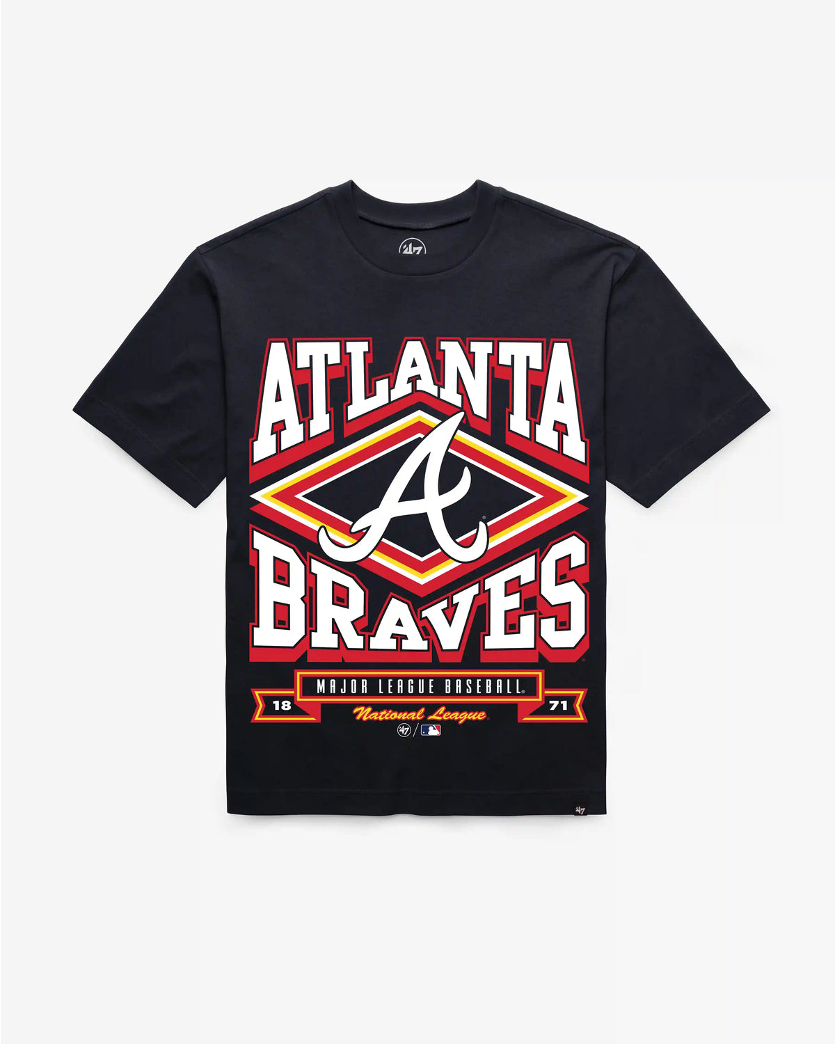 ATLANTA BRAVES HEATER '47 FOUNDATION TEE