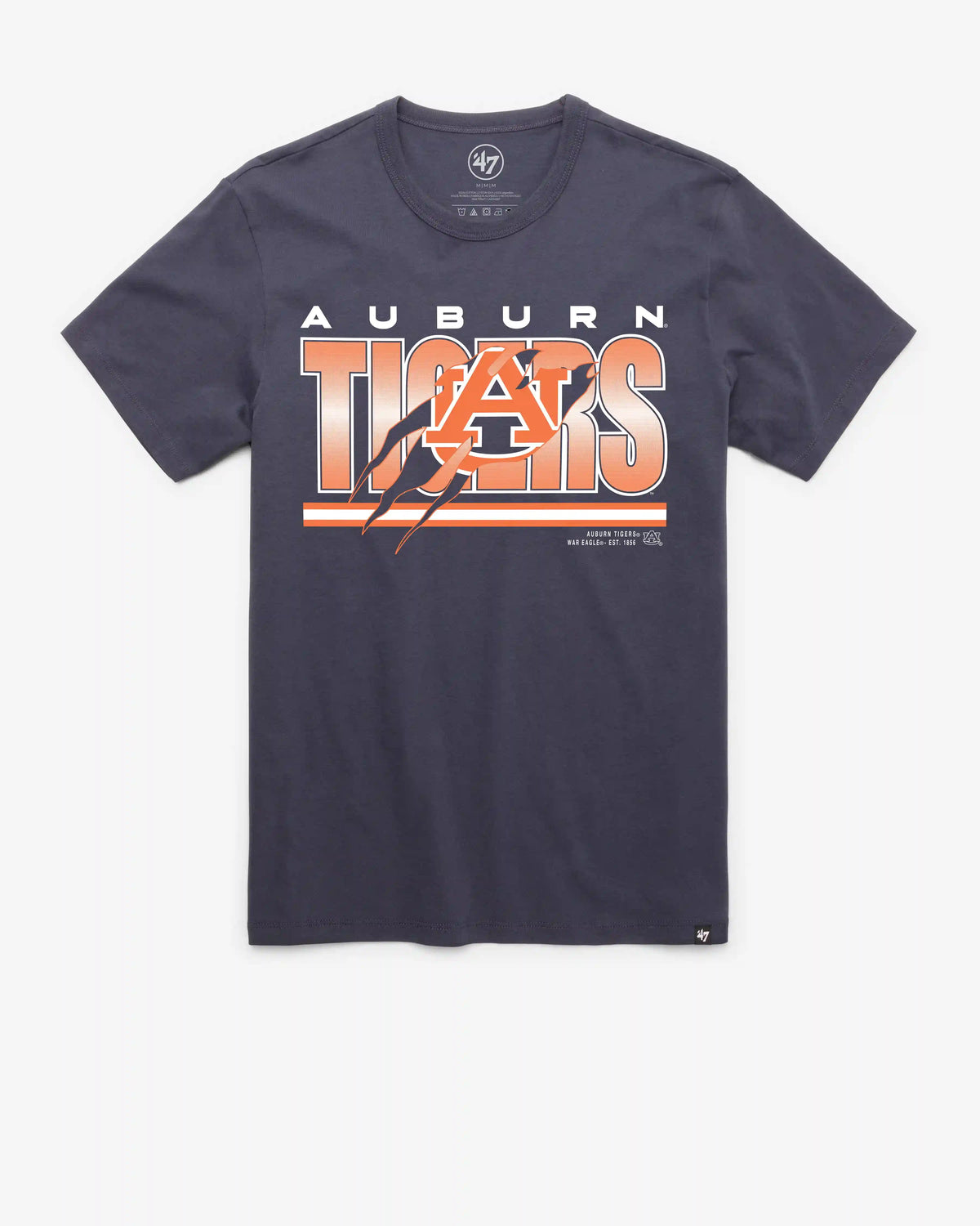 AUBURN TIGERS THUNDER RIP '47 FRANKLIN TEE