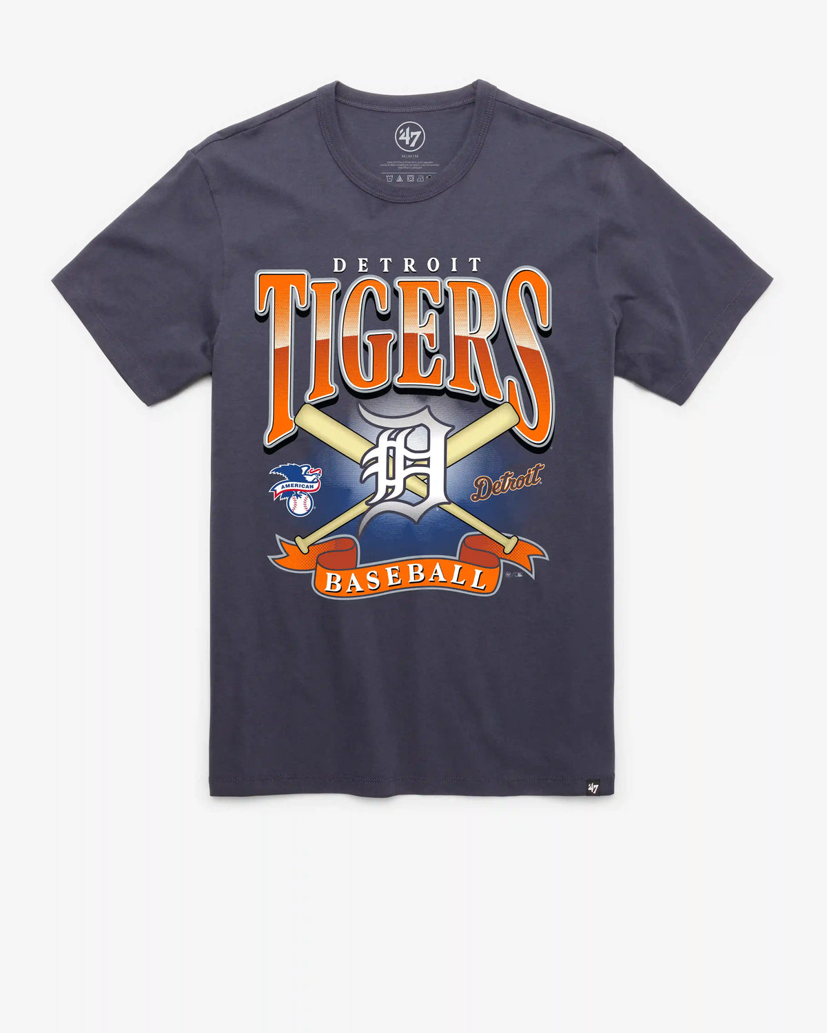 DETROIT TIGERS CHROMETOWN '47 FRANKLIN TEE