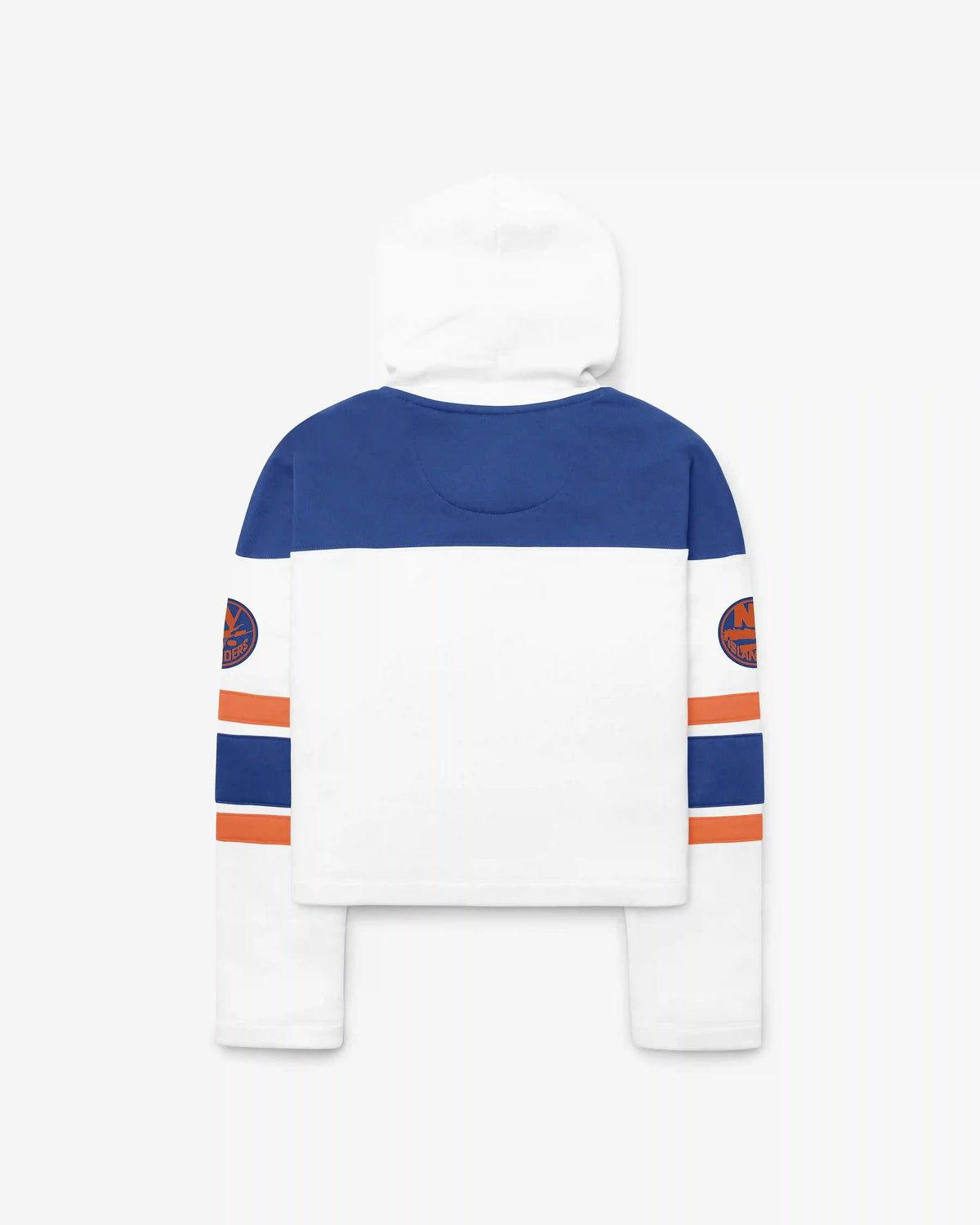 NEW YORK ISLANDERS CUT THRU CROPPED '47 WOMEN'S SUPERIOR LACER HOOD