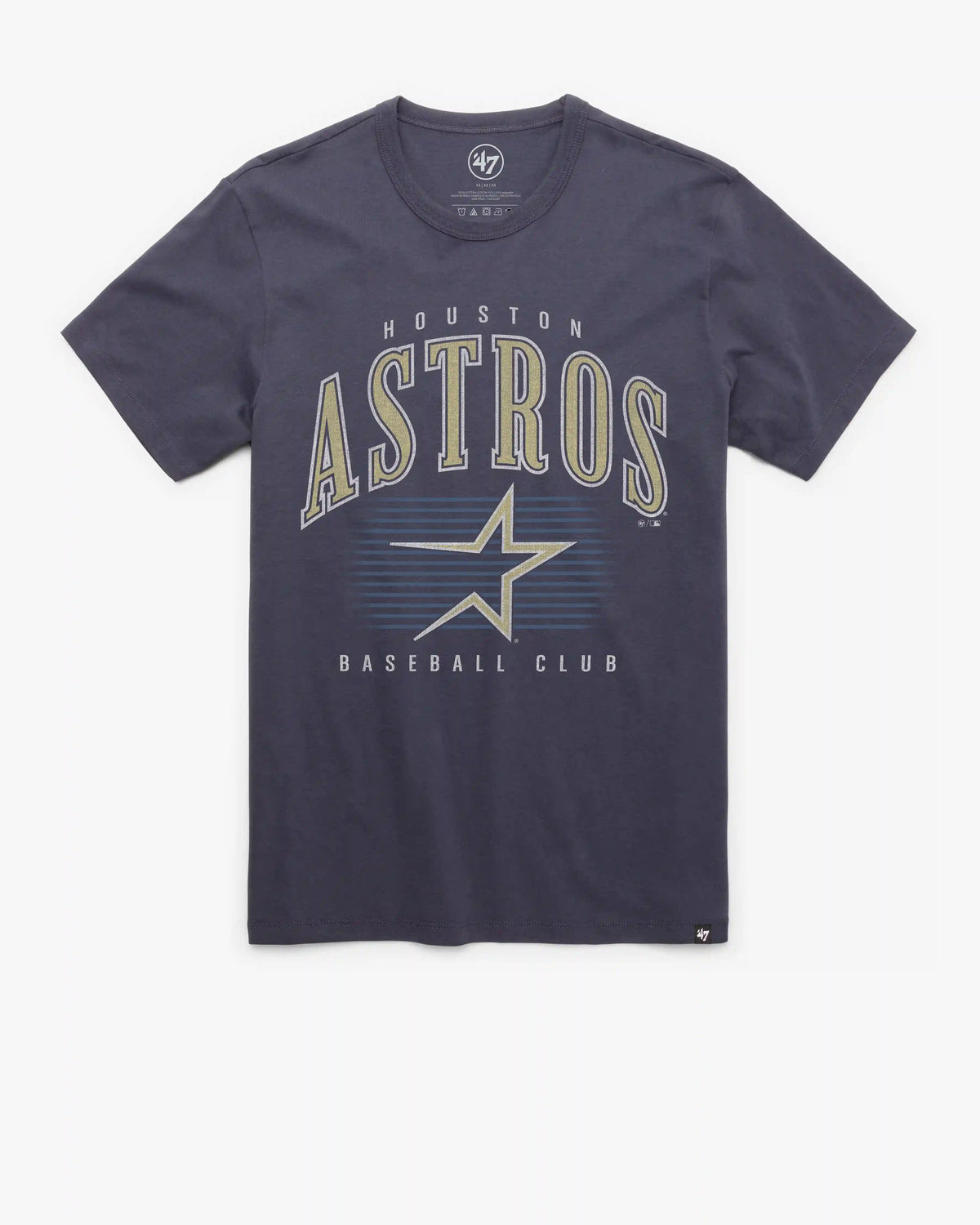 HOUSTON ASTROS COOPERSTOWN DOUBLE HEADER '47 FRANKLIN TEE