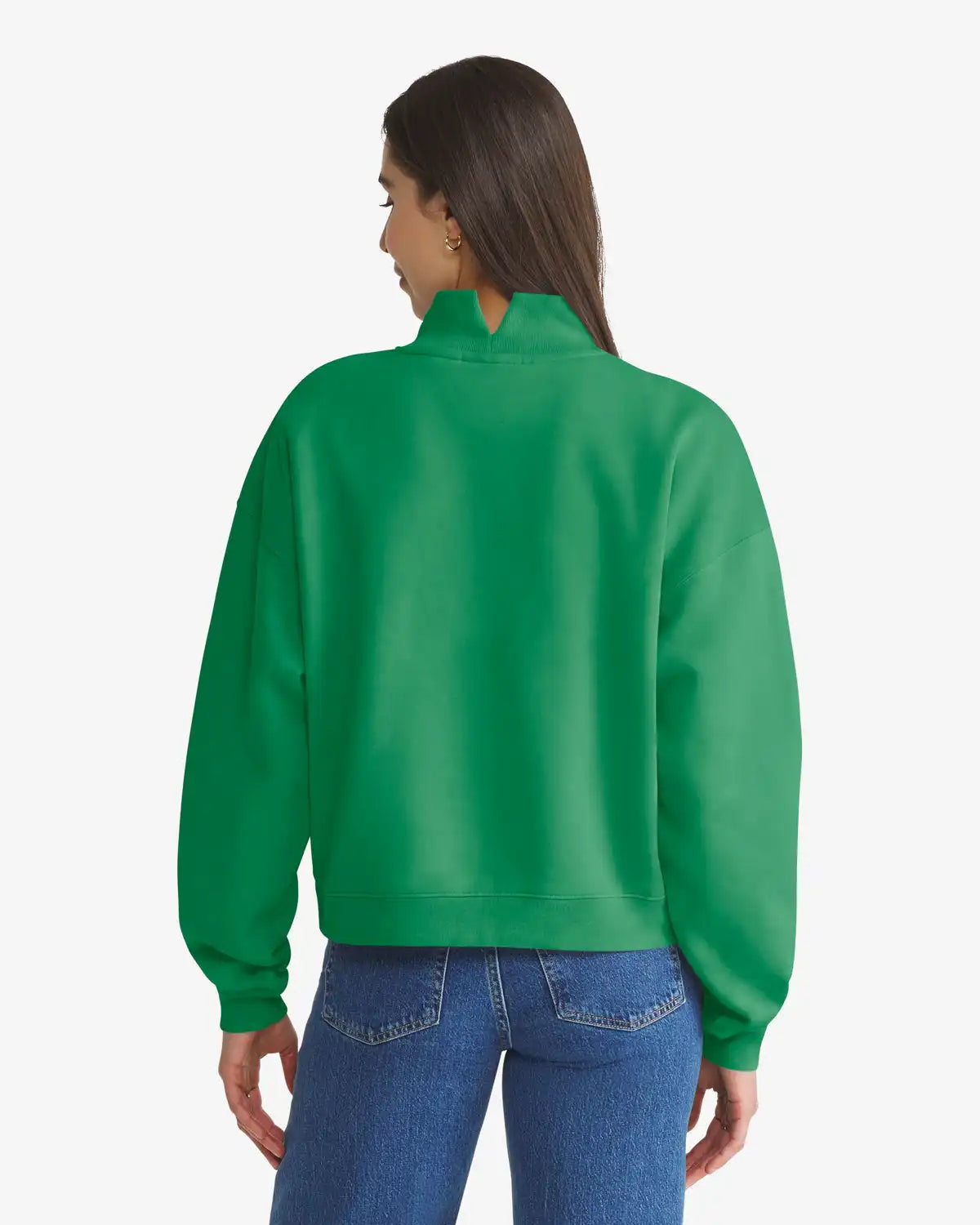 PHILADELPHIA EAGLES HISTORIC VANTAGE '47 WOMEN'S MOCK NECK PULLOVER