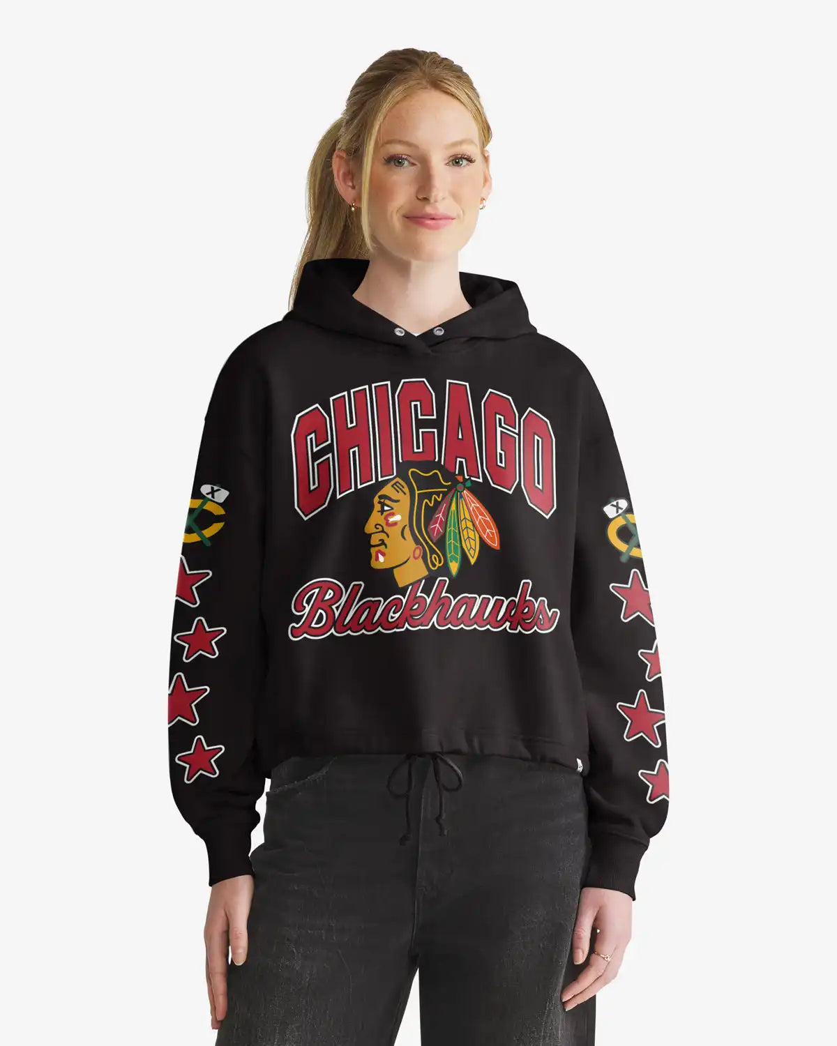 CHICAGO BLACKHAWKS STARRY EYED '47 WOMEN'S VENICE HOOD