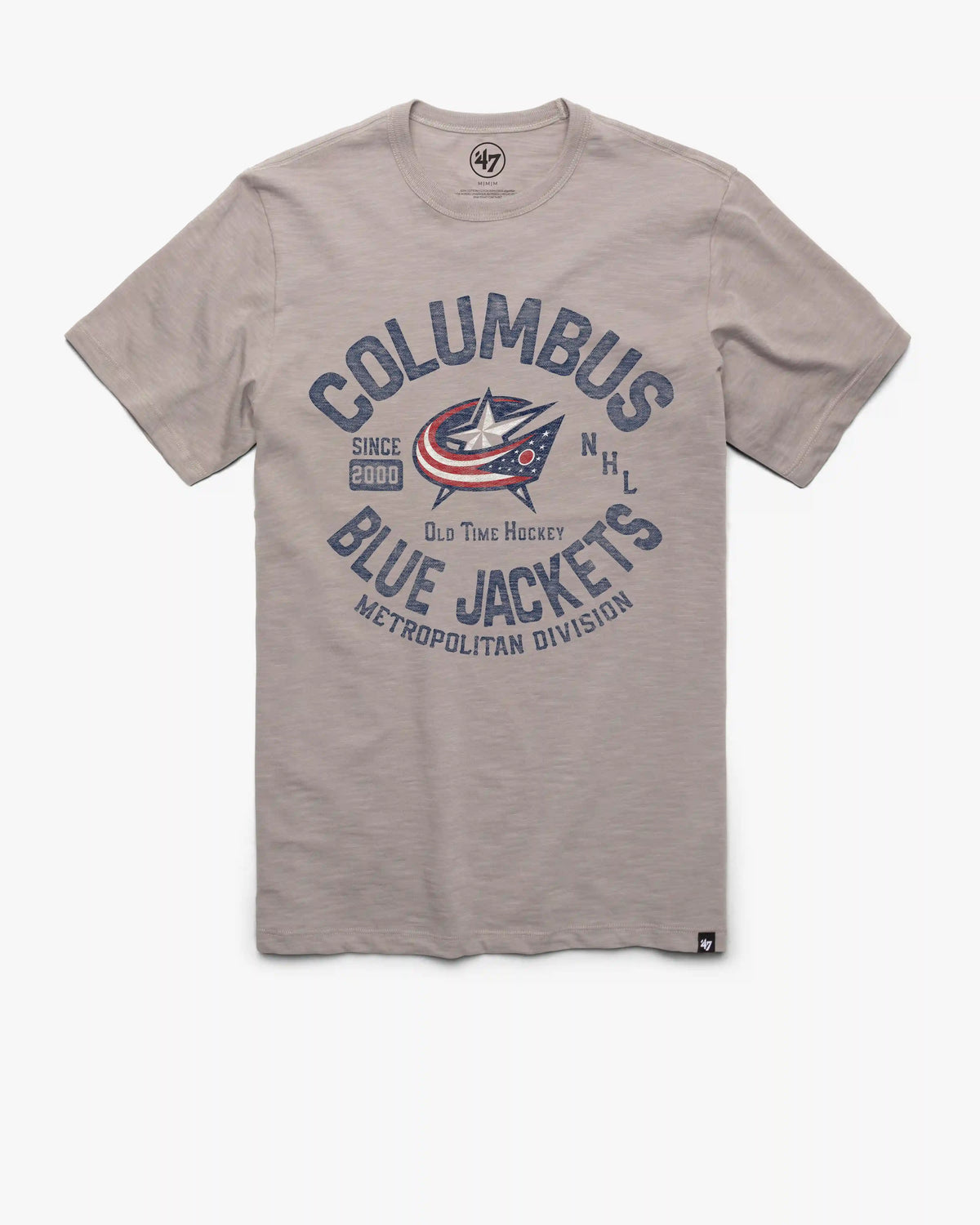 COLUMBUS BLUE JACKETS DANGLE '47 SCRUM TEE