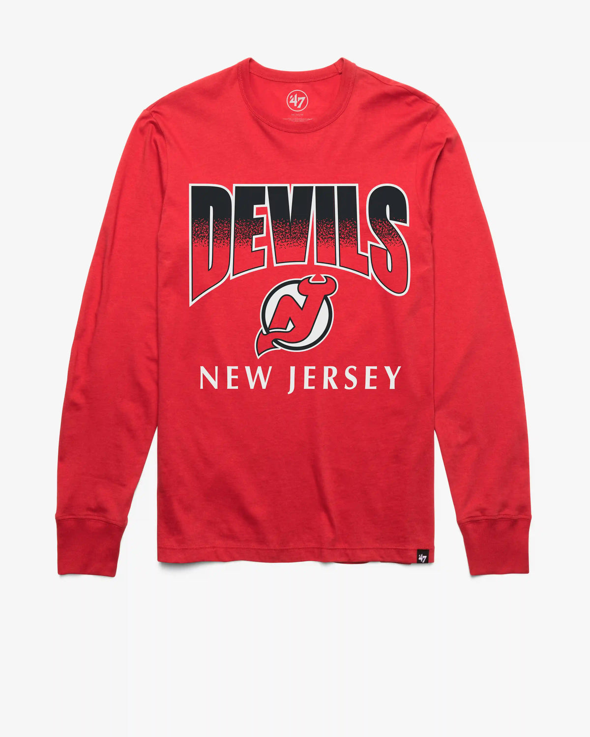 NEW JERSEY DEVILS SWEEP DOWN '47 FRANKLIN LONG SLEEVE TEE