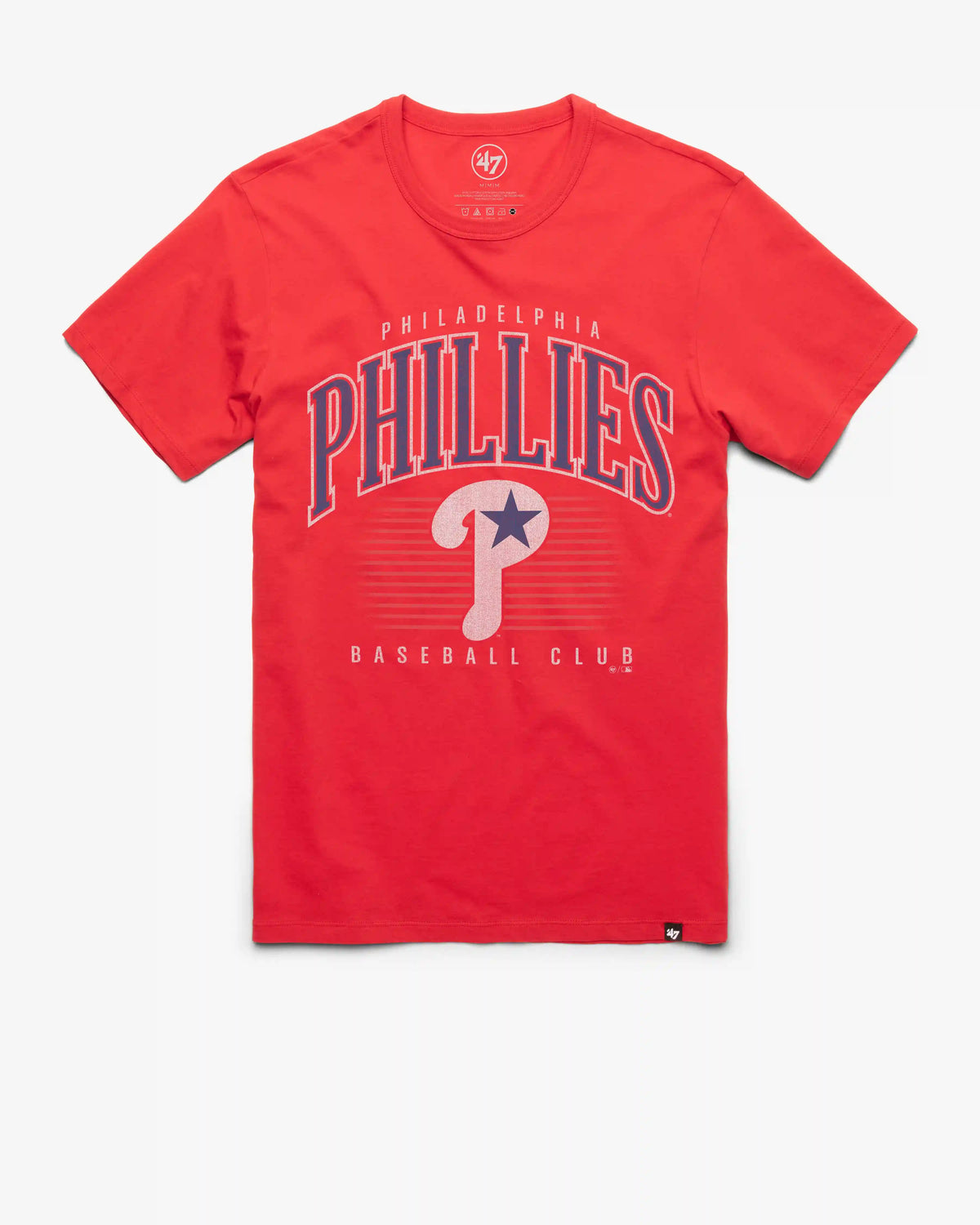 PHILADELPHIA PHILLIES COOPERSTOWN DOUBLE HEADER '47 FRANKLIN TEE