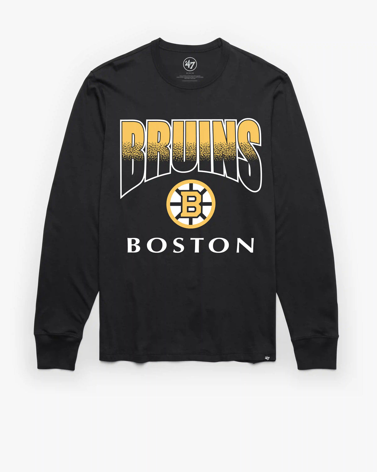 BOSTON BRUINS SWEEP DOWN '47 FRANKLIN LONG SLEEVE TEE