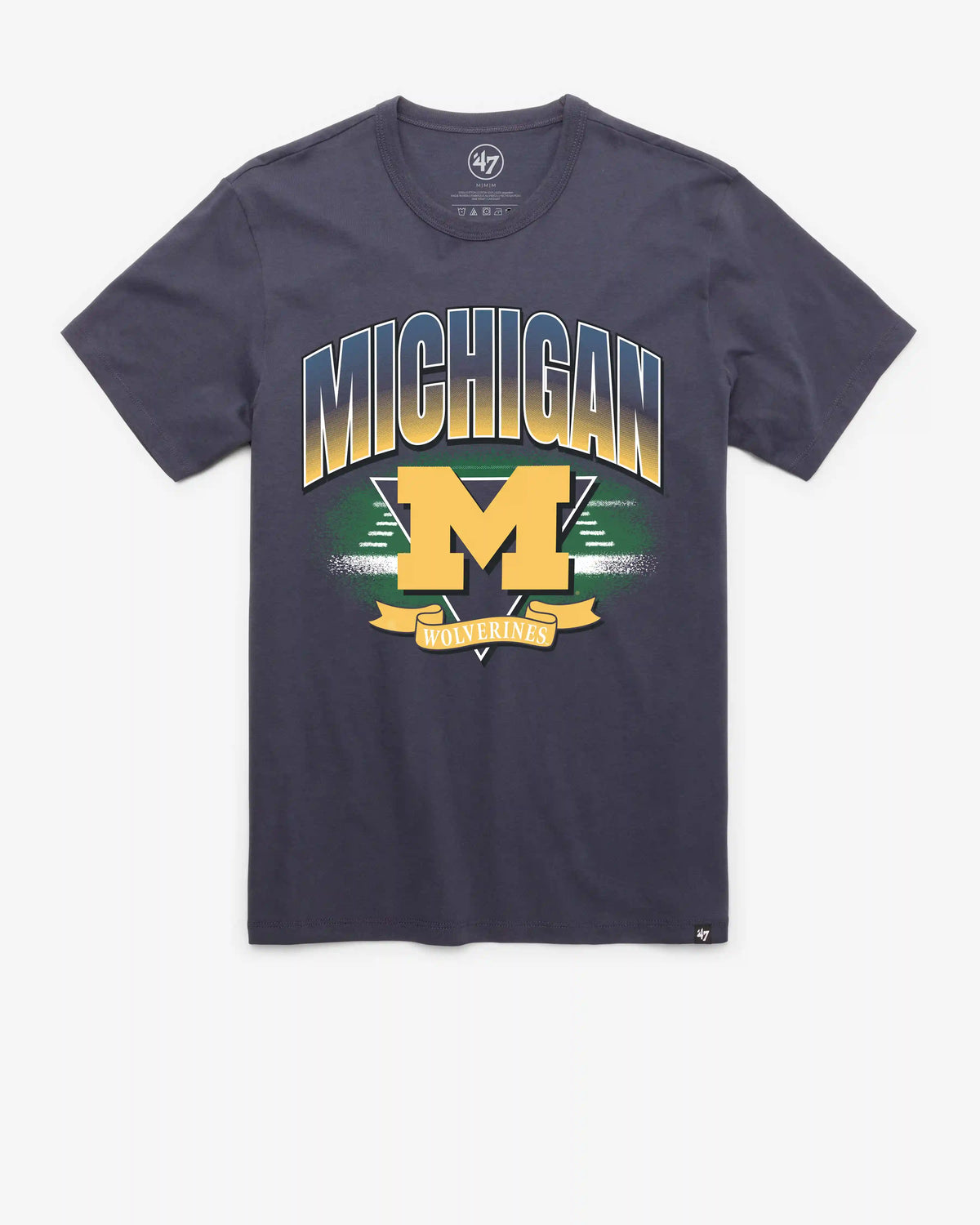 MICHIGAN WOLVERINES ARENA FADE '47 FRANKLIN TEE