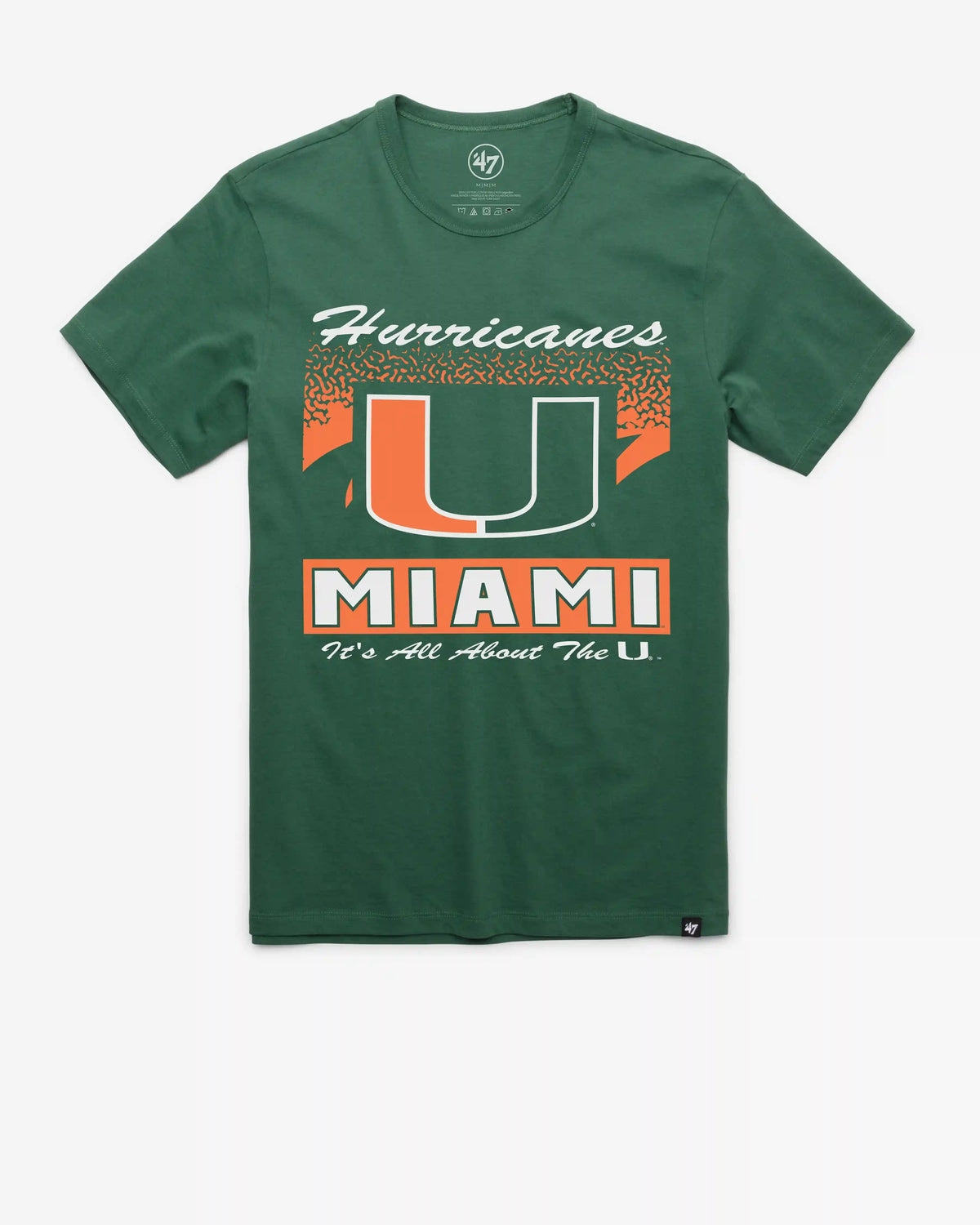 MIAMI HURRICANES WAVER '47 FRANKLIN TEE
