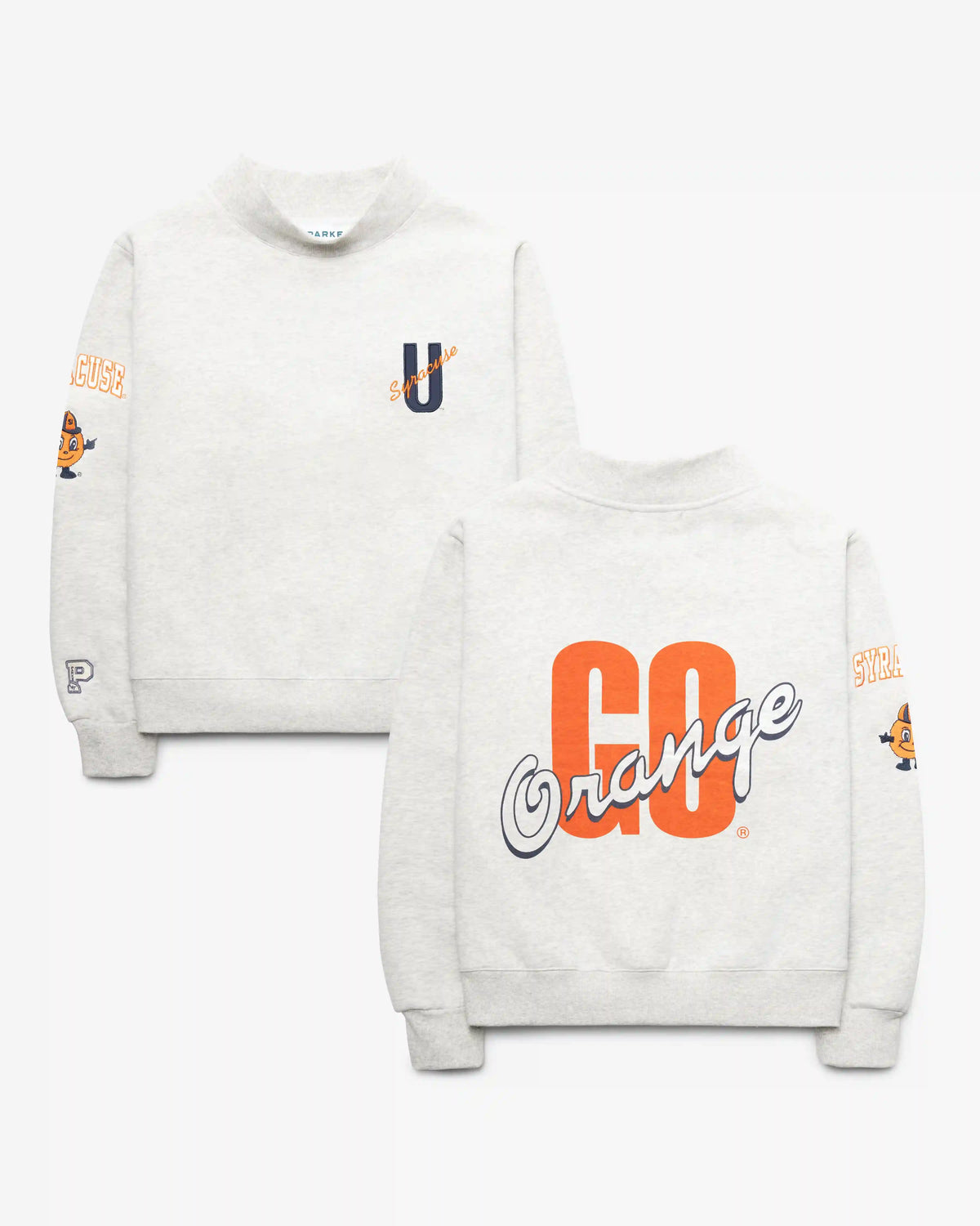 SYRACUSE ORANGE VINTAGE PARKE X '47 WOMEN'S MOCKNECK