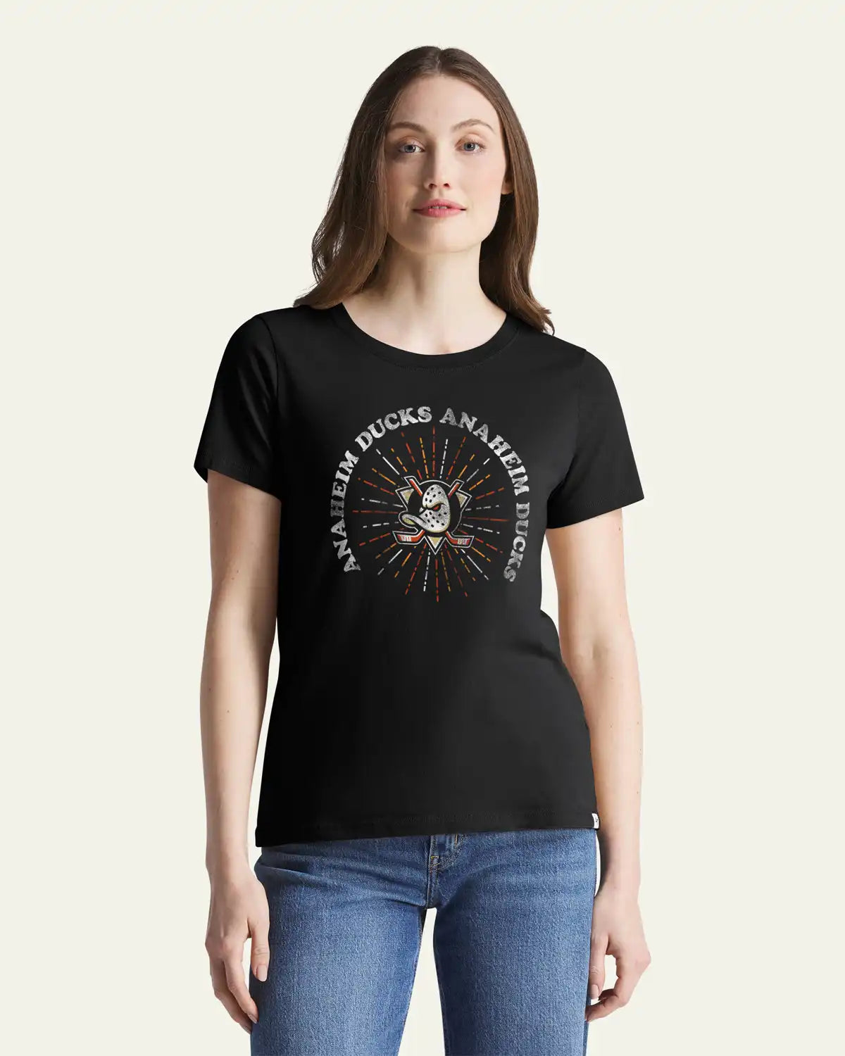 ANAHEIM DUCKS SHINE LINES '47 WOMEN'S EVERYDAY TEE