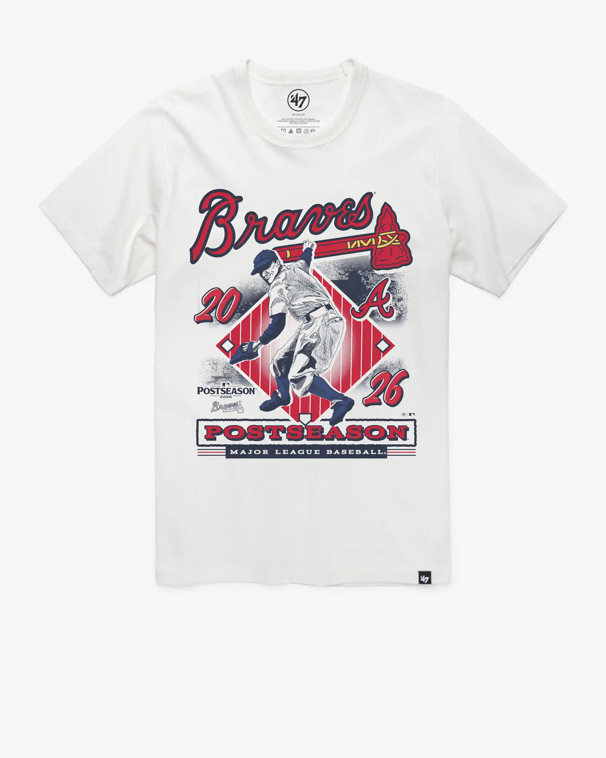 ATLANTA BRAVES 2026 POSTSEASON '47 FRANKLIN TEE
