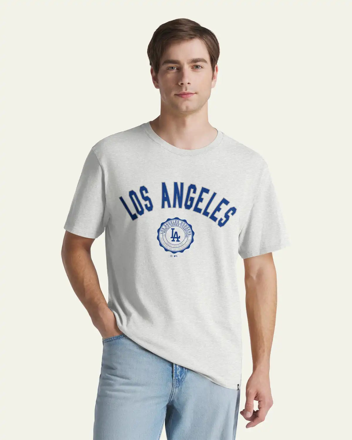 LOS ANGELES DODGERS COOPERSTOWN CREST BEND '47 EVERYDAY TEE