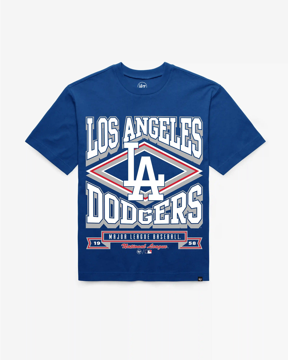 LOS ANGELES DODGERS HEATER '47 FOUNDATION TEE