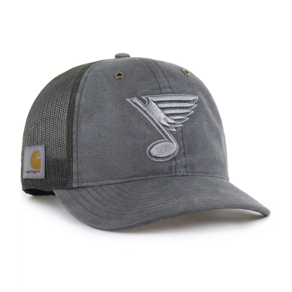 ST LOUIS BLUES CARHARTT DYED '47 TRUCKER RF RELAXED FIT