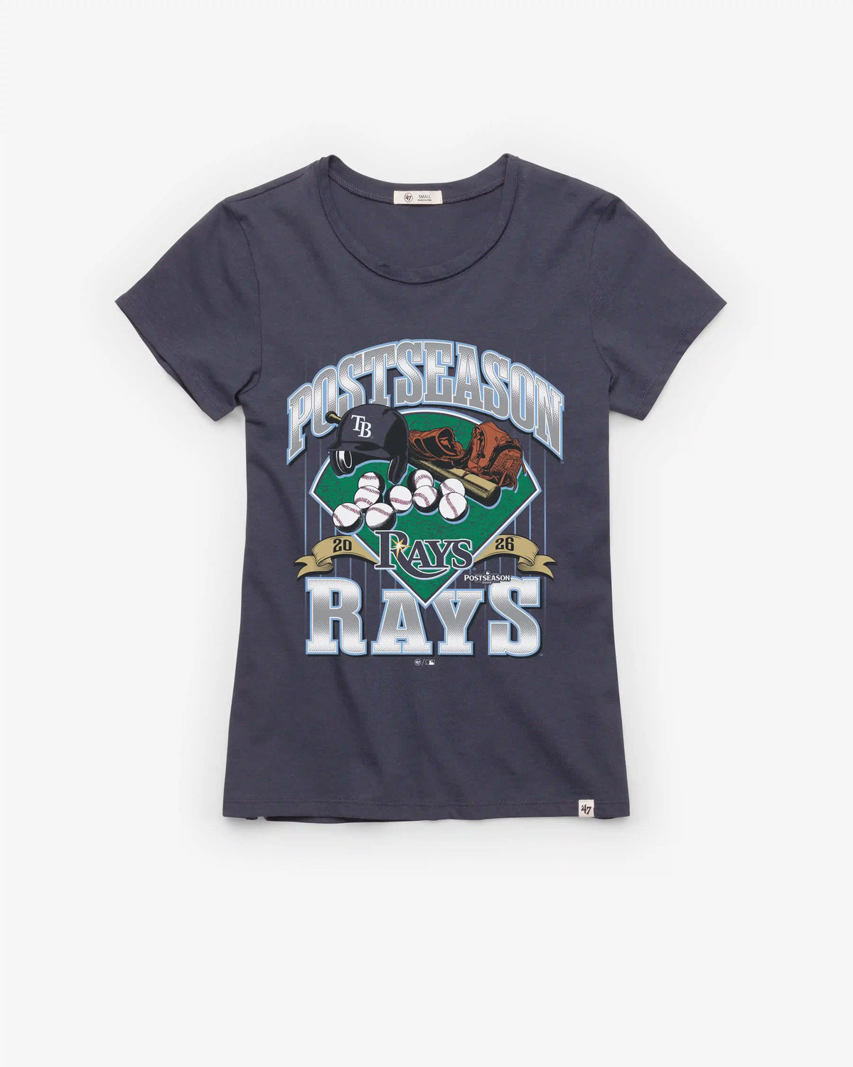 TAMPA BAY RAYS 2026 POSTSEASON '47 WOMEN'S FRANKIE TEE