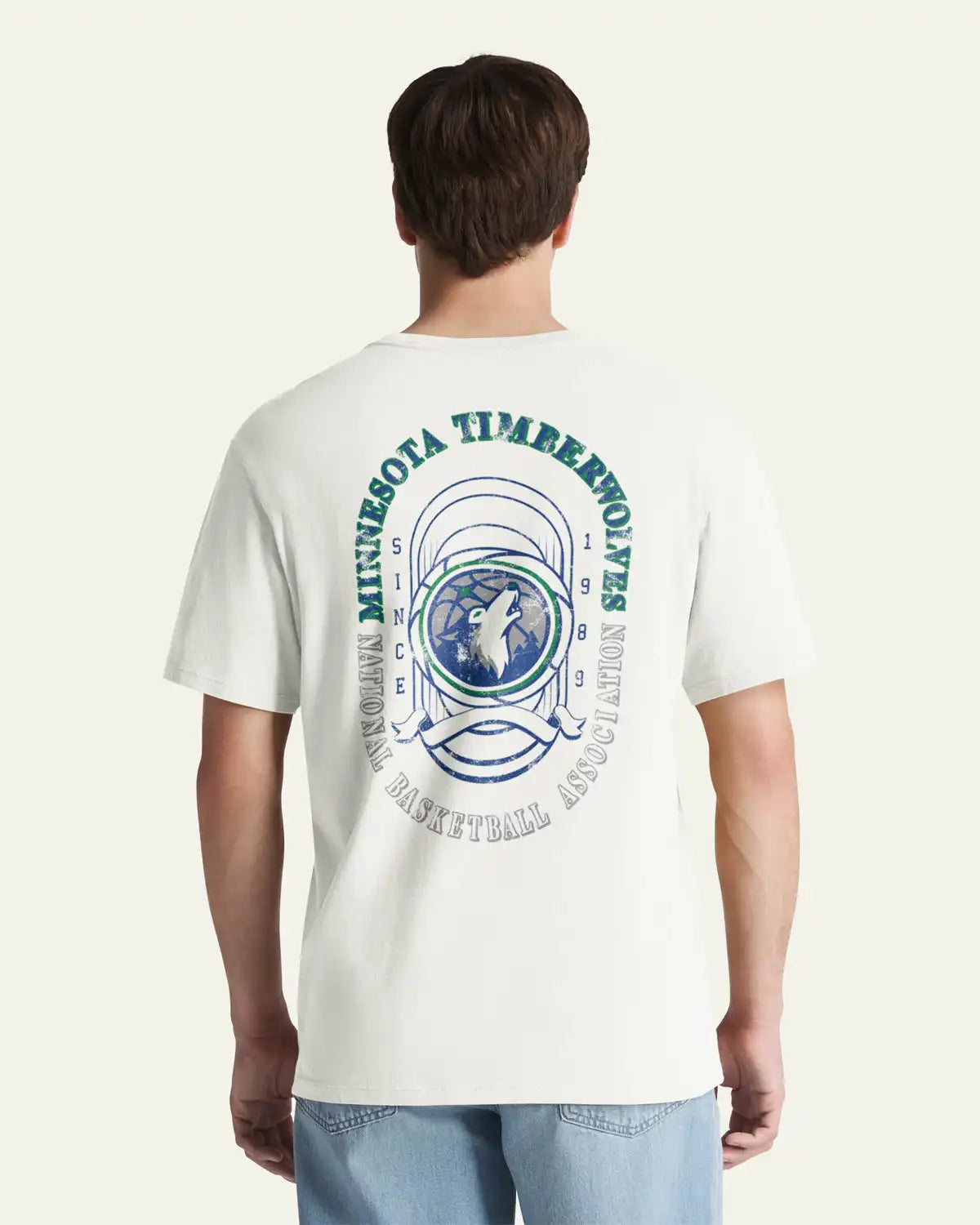 MINNESOTA TIMBERWOLVES OVAL SPORT BACKER '47 EVERYDAY TEE
