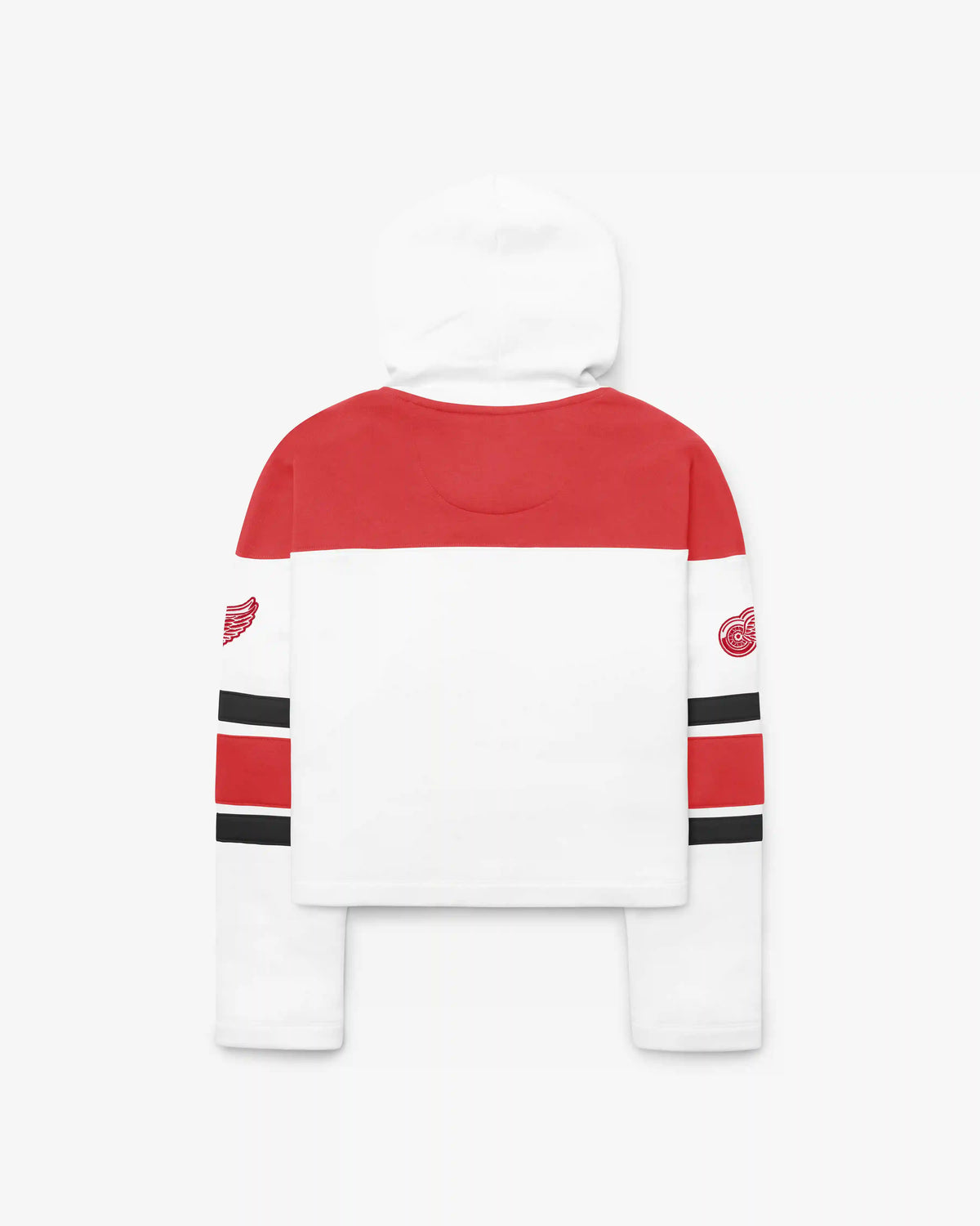 DETROIT RED WINGS CUT THRU CROPPED '47 WOMEN'S SUPERIOR LACER HOOD