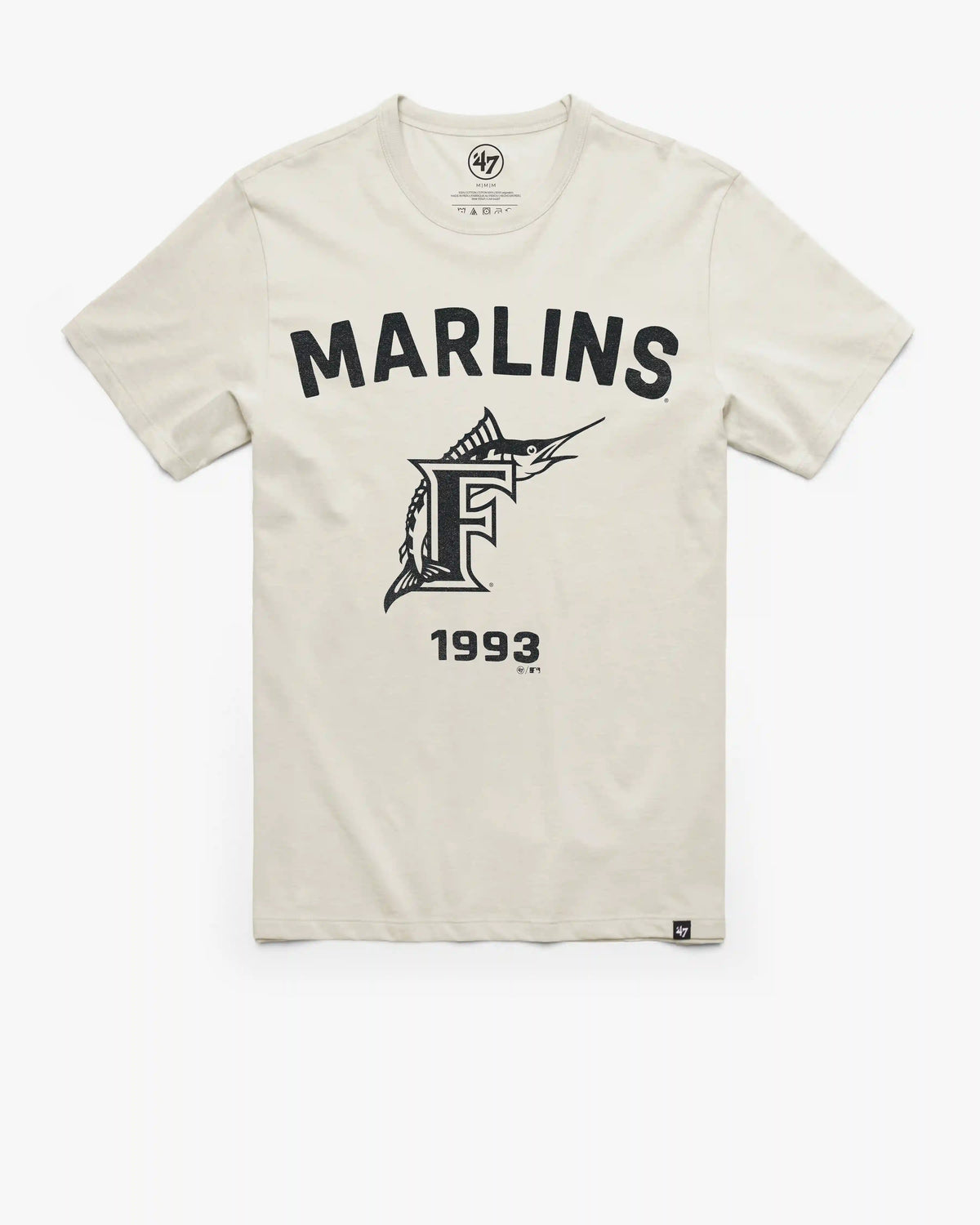 MIAMI MARLINS COOPERSTOWN DUSTER '47 FRANKLIN TEE