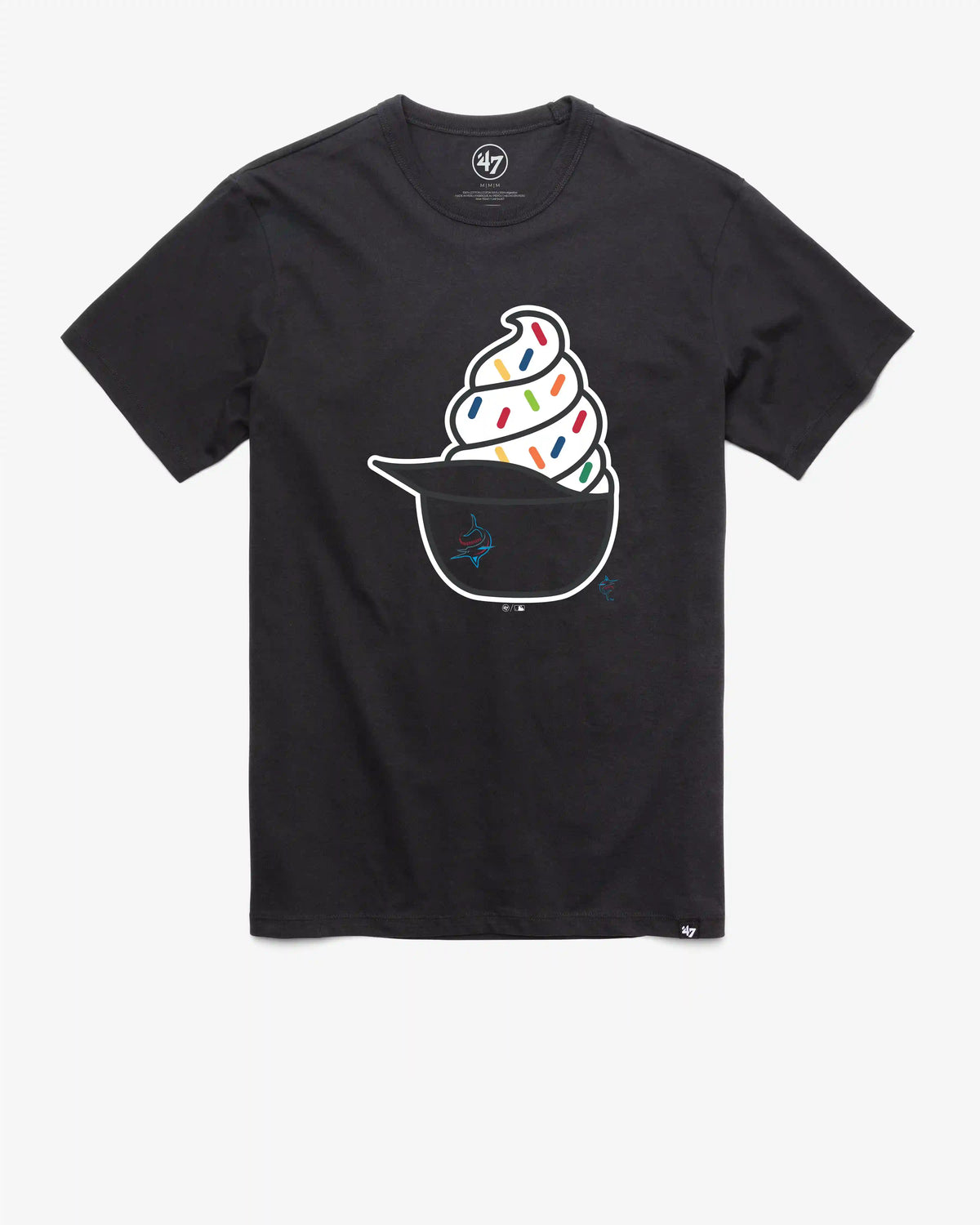 MIAMI MARLINS ICE CREAM '47 FRANKLIN TEE
