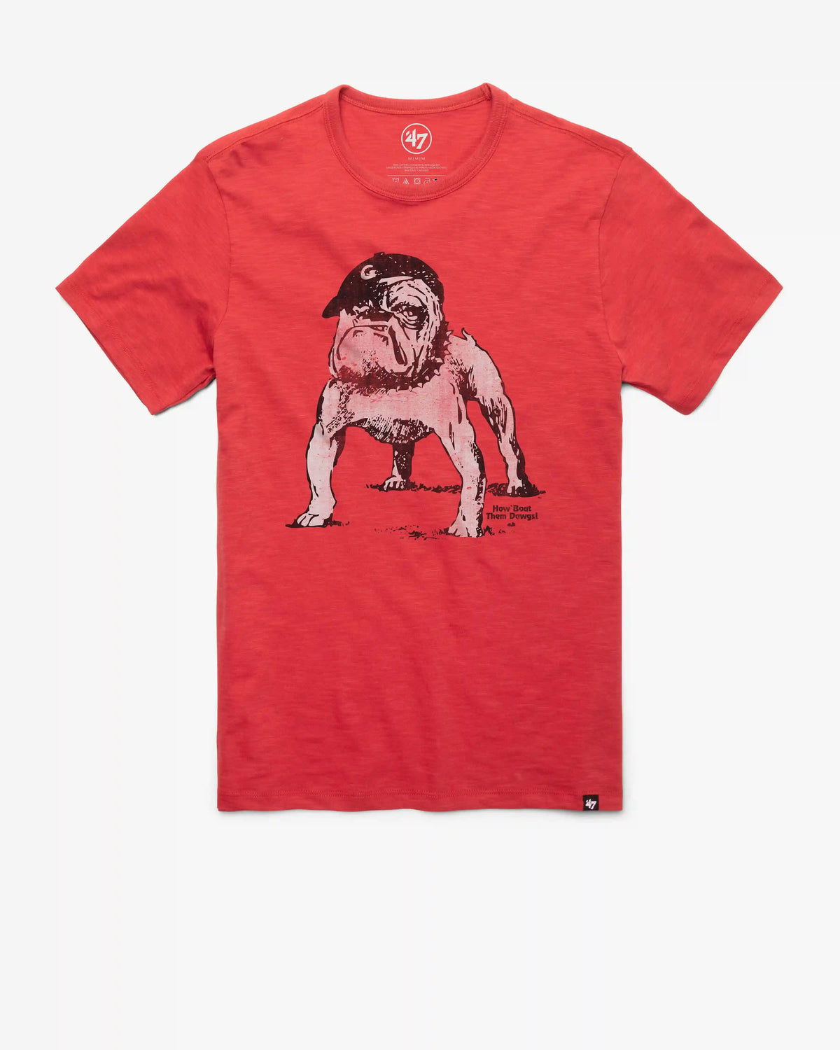 GEORGIA BULLDOGS VINTAGE GRIT '47 SCRUM TEE
