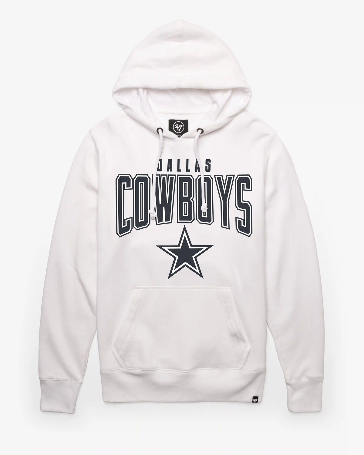 DALLAS COWBOYS TEAM ELEMENTS '47 ARCH HEADLINE HOOD