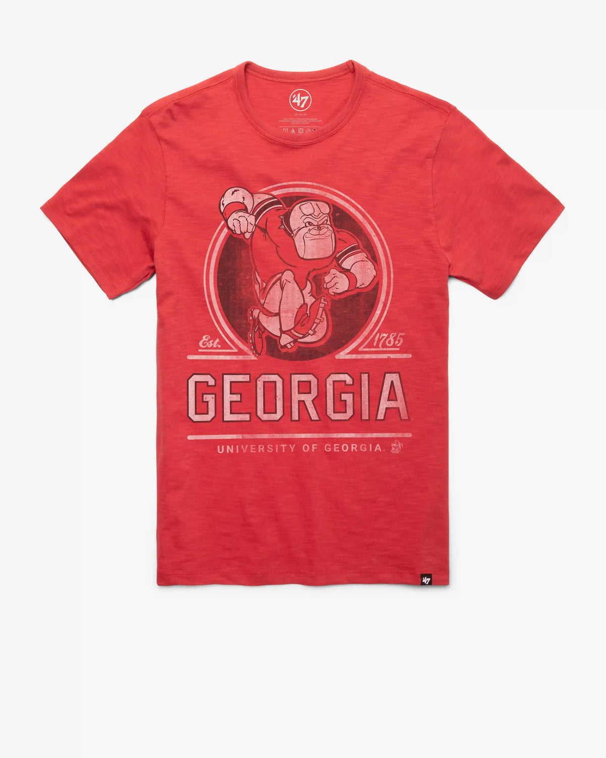 GEORGIA BULLDOGS EMBLEM MARK '47 SCRUM TEE MEN