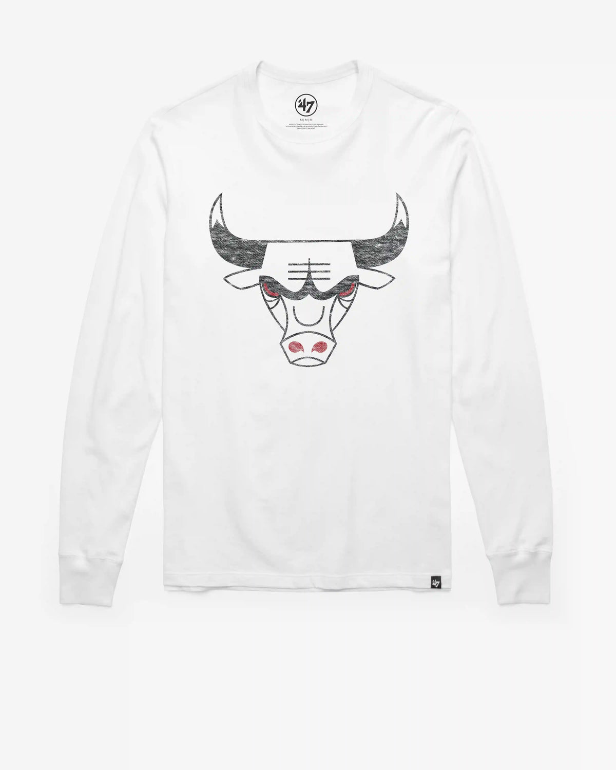 CHICAGO BULLS HARDWOOD CLASSICS PREMIER '47 FRANKLIN LONG SLEEVE TEE
