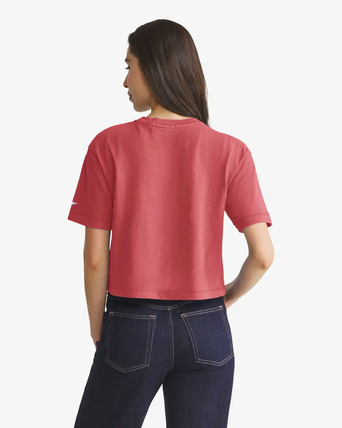 KANSAS CITY CHIEFS ELMORE WELL WORN '47 HEAVY SLUB TEE WOMENS