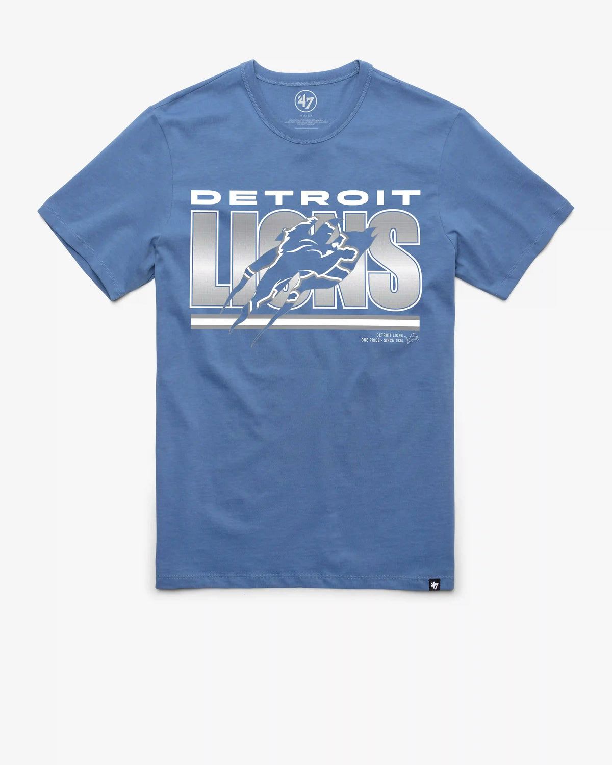 DETROIT LIONS TEAM THUNDER RIP '47 FRANKLIN TEE