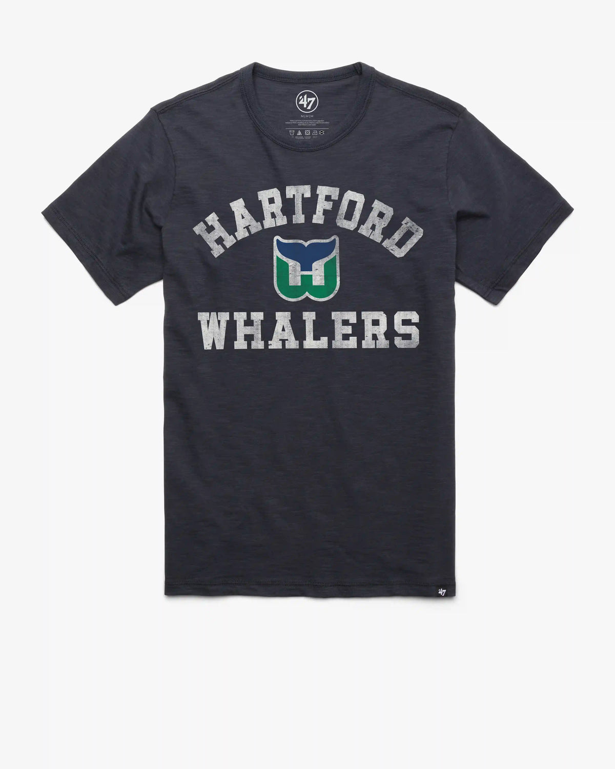 HARTFORD WHALERS VINTAGE ODESSA '47 SCRUM TEE