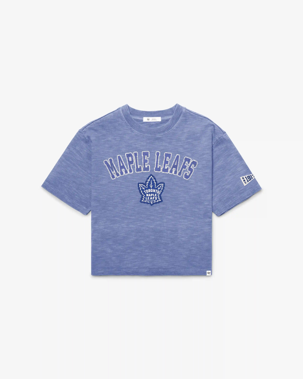 TORONTO MAPLE LEAFS VINTAGE ELMORE WELL WORN '47 HEAVY SLUB TEE WOMENS